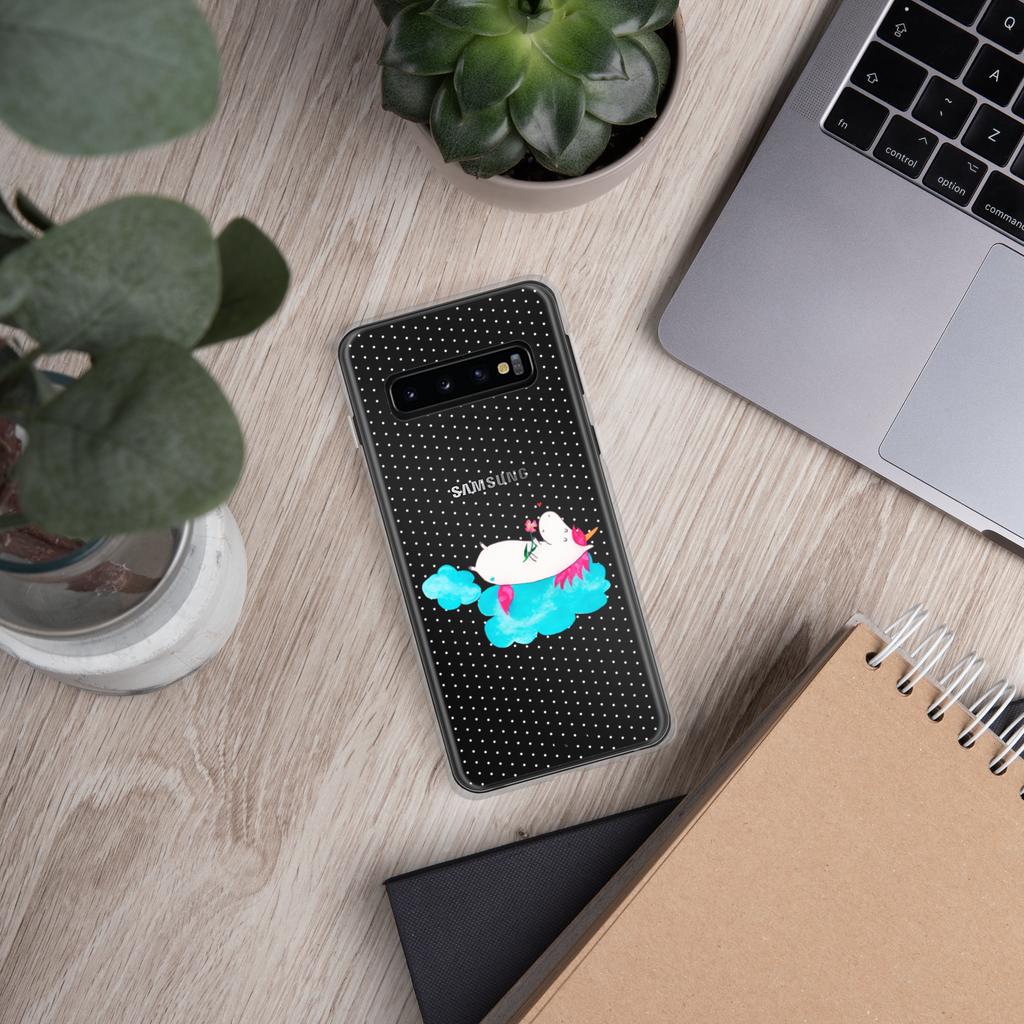 Handyhülle Einhorn verliebt auf Wolke Einhorn, Einhörner, Unicorn, verliebt, Liebe, Liebesbeweis, Freundin, Wolke Handyhülle, Handycover, Transparente Handyhülle, Flexible Handyhülle, Handyschutz, Transparent, Durchsichtig, Schutzhülle für Handy, Stilvolle Handyhülle, Robuste Handyhülle, Schutz vor Kratzern, Schützende Handyhülle  Einhorn, Einhörner, Einhorn Deko, Pegasus, Unicorn