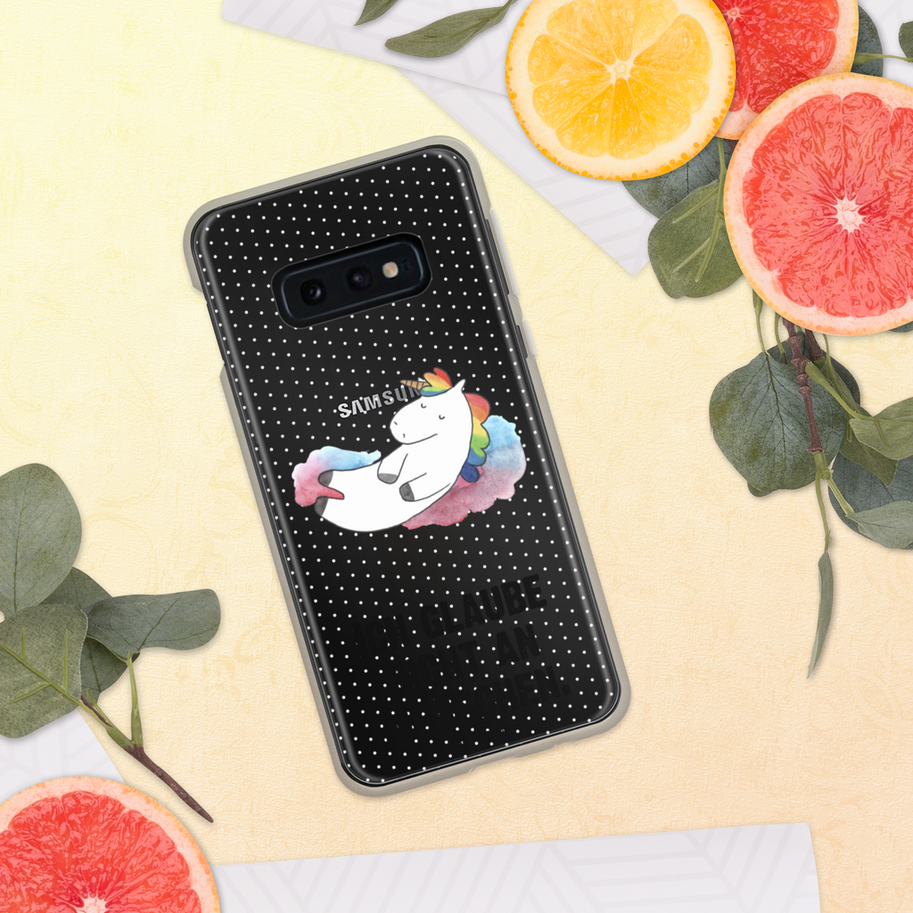 Handyhülle Einhorn Wolke 7 Einhorn, Unicorn, Einhörner, verliebt, Menschen, witzig, lustig, Geschenk, Glaube, Realität, Lächeln Handyhülle, Handycover, Transparente Handyhülle, Flexible Handyhülle, Handyschutz, Transparent, Durchsichtig, Schutzhülle für Handy, Stilvolle Handyhülle, Robuste Handyhülle, Schutz vor Kratzern, Schützende Handyhülle  Einhorn, Einhörner, Einhorn Deko, Pegasus, Unicorn