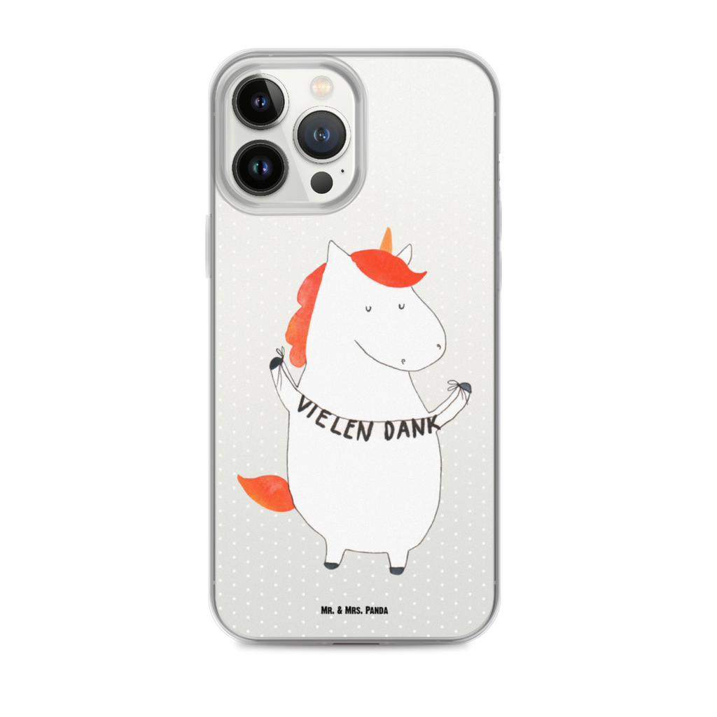 Handyhülle Einhorn Vielen Dank Danke, vielen Dank, Einhorn, Einhörner, Dankeschön, Danksagung, Handyhülle, Handycover, Transparente Handyhülle, Flexible Handyhülle, Handyschutz, Transparent, Durchsichtig, Schutzhülle für Handy, Stilvolle Handyhülle, Robuste Handyhülle, Schutz vor Kratzern, Schützende Handyhülle  Einhorn, Einhörner, Einhorn Deko, Pegasus, Unicorn