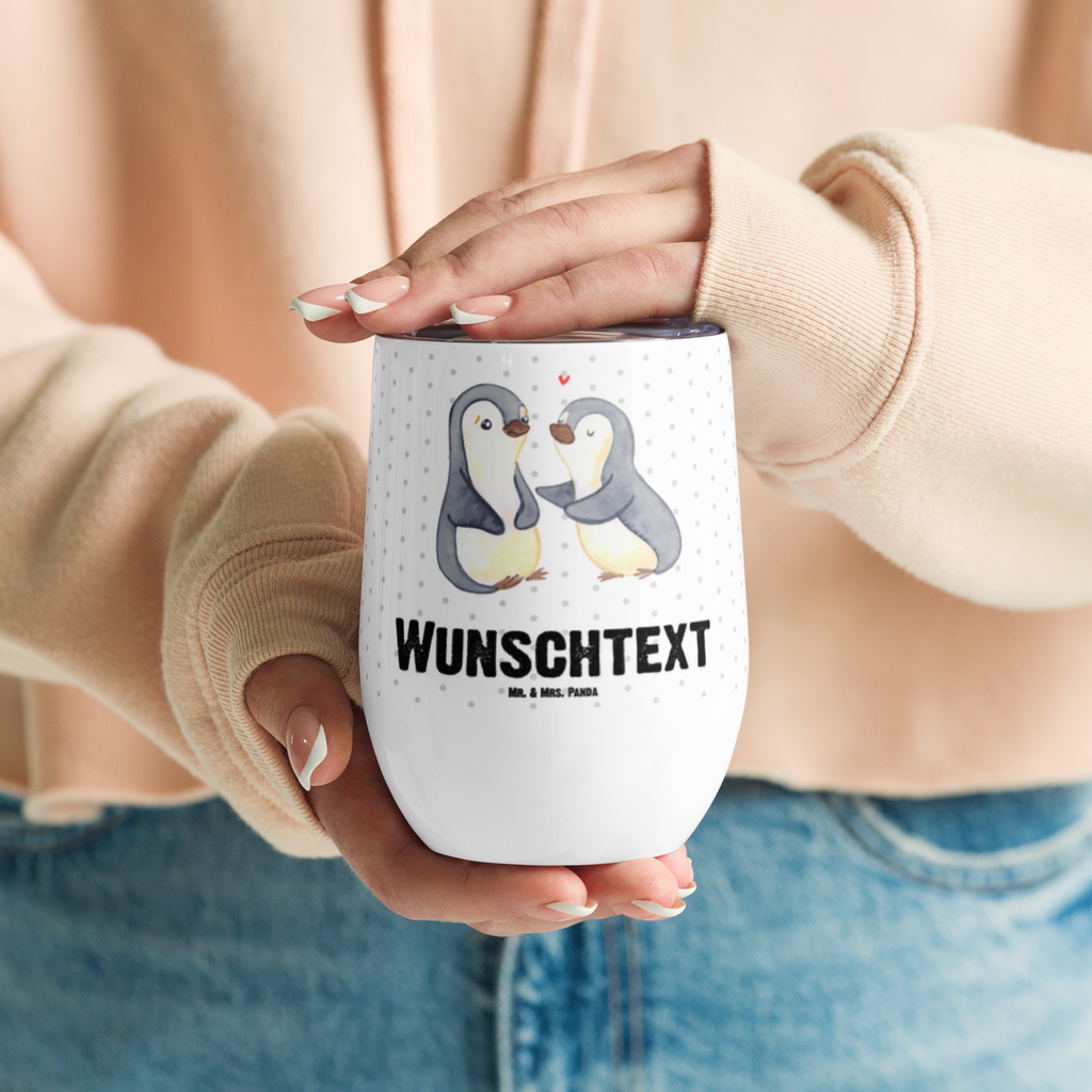 Personalisierter Weinbecher Pinguine trösten Personalisierter Weinbecher, Personalisierter Glühwein Becher, Heißgetränke, Personalisierter Trinkbecher, Personalisierter Weinkelch, Personalisiertes Weingläser, hochwertiger Weinbecher, Weinbecher Reisen, Weinbecher unterwegs, Personalisertes Sommerglas, mit Namen, Wunschtext, Personalisierung, selbst bedrucken, Personalisiertes Weinglas, Liebe, Partner, Freund, Freundin, Ehemann, Ehefrau, Heiraten, Verlobung, Heiratsantrag, Liebesgeschenk, Jahrestag, Hocheitstag, Valentinstag, Geschenk für Frauen, Hochzeitstag, Mitbringsel, Geschenk für Freundin, Geschenk für Partner, Liebesbeweis, für Männer, für Ehemann