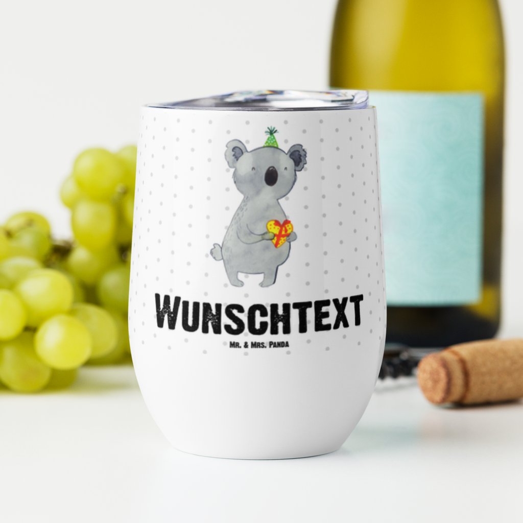 Personalisierter Weinbecher Koala Geschenk Personalisierter Weinbecher, Personalisierter Glühwein Becher, Heißgetränke, Personalisierter Trinkbecher, Personalisierter Weinkelch, Personalisiertes Weingläser, hochwertiger Weinbecher, Weinbecher Reisen, Weinbecher unterwegs, Personalisertes Sommerglas, mit Namen, Wunschtext, Personalisierung, selbst bedrucken, Personalisiertes Weinglas, Koala, Koalabär, Geschenk, Geburtstag, Party