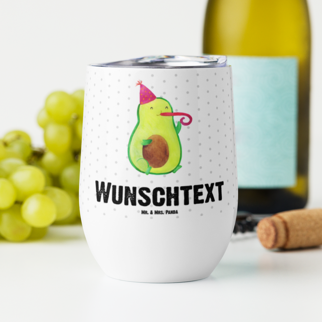 Personalisierter Weinbecher Avocado Partyhupe Personalisierter Weinbecher, Personalisierter Glühwein Becher, Heißgetränke, Personalisierter Trinkbecher, Personalisierter Weinkelch, Personalisiertes Weingläser, hochwertiger Weinbecher, Weinbecher Reisen, Weinbecher unterwegs, Personalisertes Sommerglas, mit Namen, Wunschtext, Personalisierung, selbst bedrucken, Personalisiertes Weinglas, Avocado, Veggie, Vegan, Gesund, Party, Feierlichkeit, Feier, Fete, Geburtstag, Gute Laune, Tröte