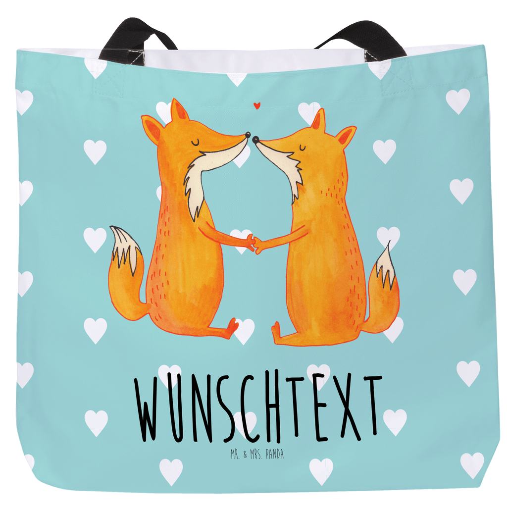 Personalisierter Shopper Füchse Liebe Personalisierter Beutel, Personalisierte Einkaufstasche, Personalisierte Tasche, Personalisierte Strandtasche, Personalisierter Einkaufsbeutel, Personalisierter Shopper, Personalisierte Schultasche, Personalisierte Freizeittasche, Personalisierter Tragebeutel, Personalisierter Schulbeutel, Personalisierte Alltagstasche, mit Namen, Wunschname, Selbst bedrucken, frei gestalten, Fuchs, Füchse, Fox, Liebe, Liebespaar, Paar, Partner, Freundin, Freund, Ehe, Verlobte, Ehemann, Ehefrau, Liebesbeweis
