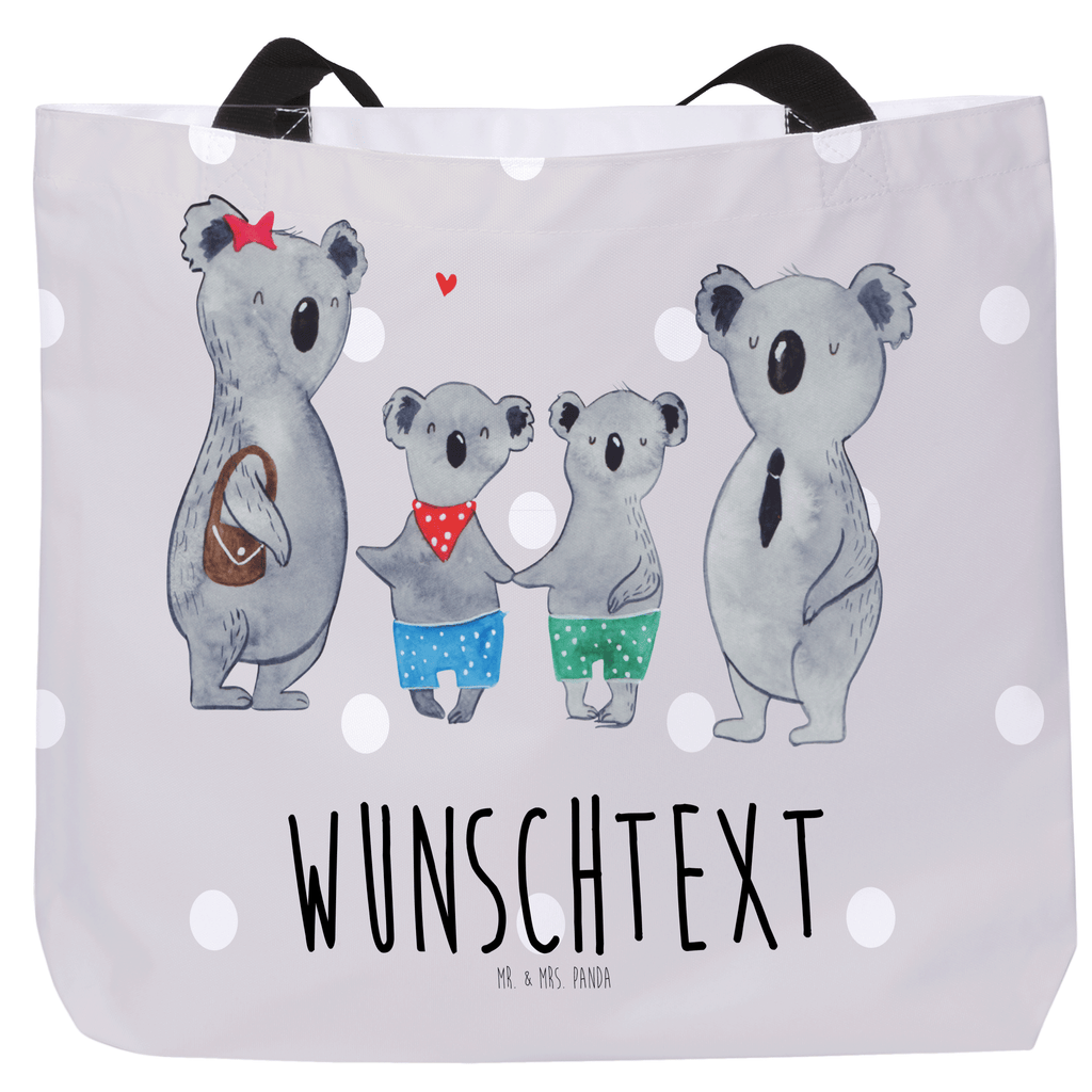 Personalisierter Shopper Koala Familie zwei Personalisierter Beutel, Personalisierte Einkaufstasche, Personalisierte Tasche, Personalisierte Strandtasche, Personalisierter Einkaufsbeutel, Personalisierter Shopper, Personalisierte Schultasche, Personalisierte Freizeittasche, Personalisierter Tragebeutel, Personalisierter Schulbeutel, Personalisierte Alltagstasche, mit Namen, Wunschname, Selbst bedrucken, frei gestalten, Familie, Vatertag, Muttertag, Bruder, Schwester, Mama, Papa, Oma, Opa, Koala, Koalabär, beste Familie, Familienzeit, Familienleben, Koalafamilie, Lieblingsfamilie