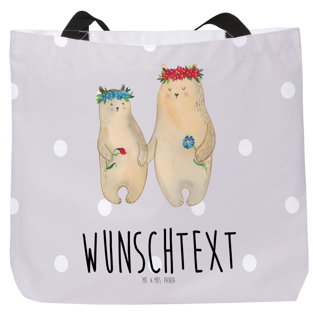 Personalisierter Shopper Bären mit Blumenkranz Personalisierter Beutel, Personalisierte Einkaufstasche, Personalisierte Tasche, Personalisierte Strandtasche, Personalisierter Einkaufsbeutel, Personalisierter Shopper, Personalisierte Schultasche, Personalisierte Freizeittasche, Personalisierter Tragebeutel, Personalisierter Schulbeutel, Personalisierte Alltagstasche, mit Namen, Wunschname, Selbst bedrucken, frei gestalten, Familie, Vatertag, Muttertag, Bruder, Schwester, Mama, Papa, Oma, Opa, Bär, Bären, Mutter, Mutti, Mami, Lieblingsmensch, Lieblingsmama, beste Mutter, weltbeste Mama, Geschenk Mama. Muttertag, Tochter, Kind, Kinder, Töchter, Family, Vorbild