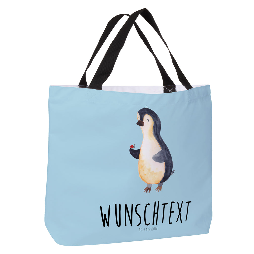 Personalisierter Shopper Pinguin Marienkäfer Personalisierter Beutel, Personalisierte Einkaufstasche, Personalisierte Tasche, Personalisierte Strandtasche, Personalisierter Einkaufsbeutel, Personalisierter Shopper, Personalisierte Schultasche, Personalisierte Freizeittasche, Personalisierter Tragebeutel, Personalisierter Schulbeutel, Personalisierte Alltagstasche, mit Namen, Wunschname, Selbst bedrucken, frei gestalten, Pinguin, Pinguine, Marienkäfer, Liebe, Wunder, Glück, Freude, Lebensfreude