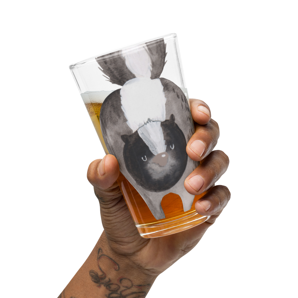 Personalisiertes Trinkglas Stinktier Angriff Personalisiertes Trinkglas, Personalisiertes Glas, Personalisiertes Pint Glas, Personalisiertes Bierglas, Personalisiertes Cocktail Glas, Personalisiertes Wasserglas, Glas mit Namen, Glas selber bedrucken, Wunschtext, Selbst drucken, Wunschname, Stinktier, Skunk, Wildtier, Raubtier, Stinker, Stinki, wütend, Drohung