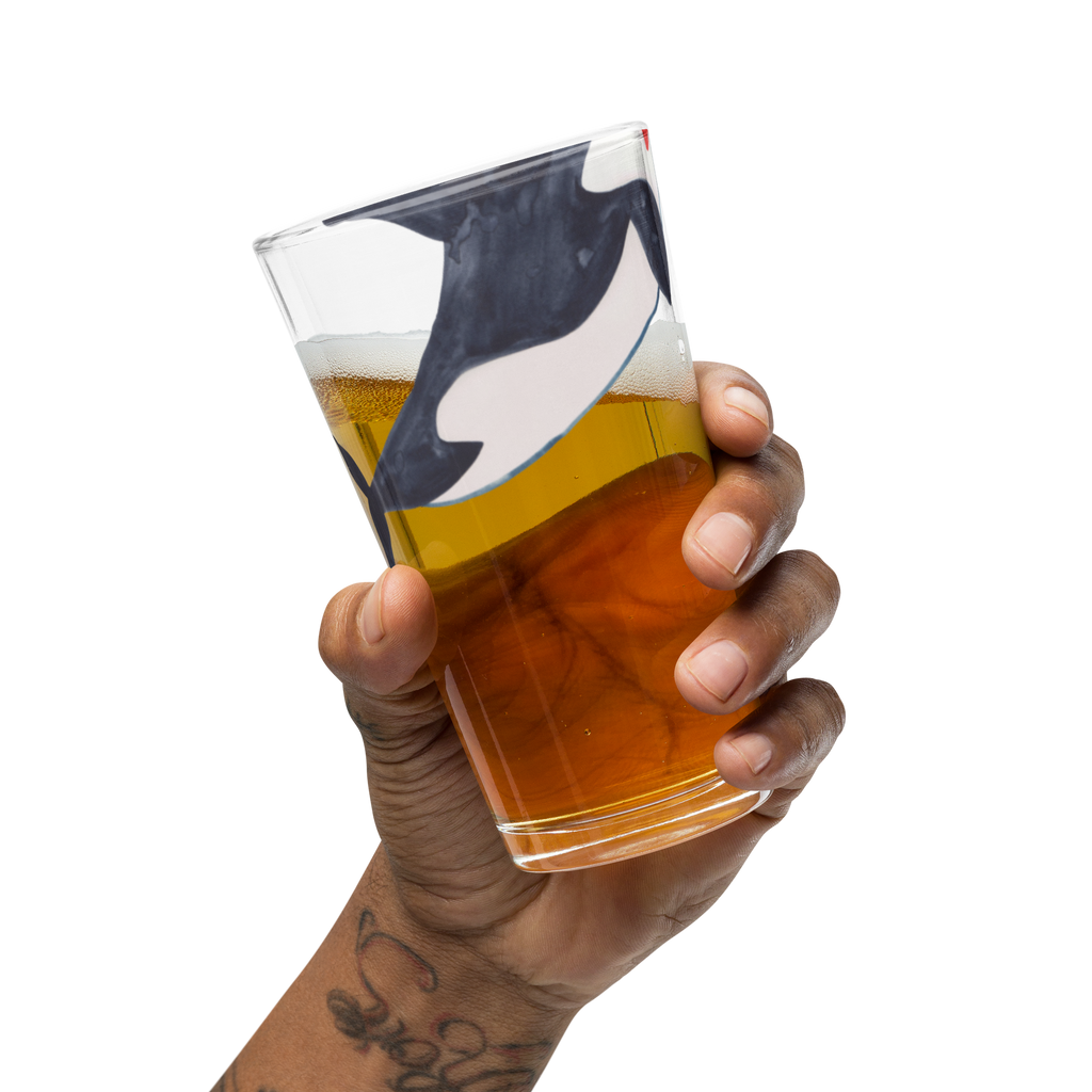 Personalisiertes Trinkglas Orca Zylinder Personalisiertes Trinkglas, Personalisiertes Glas, Personalisiertes Pint Glas, Personalisiertes Bierglas, Personalisiertes Cocktail Glas, Personalisiertes Wasserglas, Glas mit Namen, Glas selber bedrucken, Wunschtext, Selbst drucken, Wunschname, Meerestiere, Meer, Urlaub, Narwal, Glitter, Konfetti, Glitzer, Geburtstag, Feier, Fete, Fest, Glückwunsch, Orca