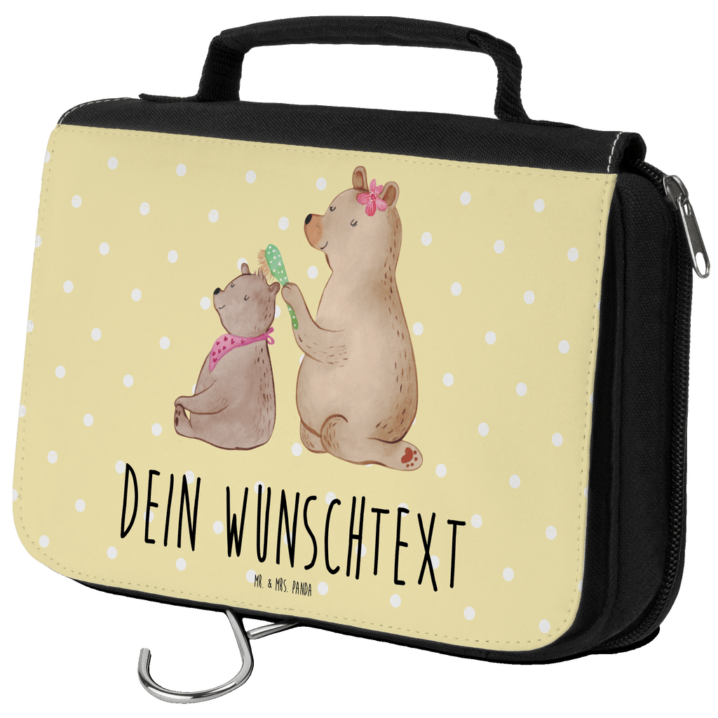 Personalisierter Kulturbeutel Bär mit Kind Personalisierter Kulturbeutel, Personalisierte Waschtasche, Personalisierte Kosmetiktasche, Damen, Herren, Personalisierte Aufbewahrungstasche, Personalisierte Schminktasche, Personalisierter Kosmetikbeutel, Personalisierter Organizer, Personalisierte Kulturtasche, Personalisierte Schminkutensil, Personalisierung, Wunschtext, Wunschname, Selbst bedrucken, Kulturbeutel mit Namen, Familie, Vatertag, Muttertag, Bruder, Schwester, Mama, Papa, Oma, Opa, Geschenk, Mutti, Mutter