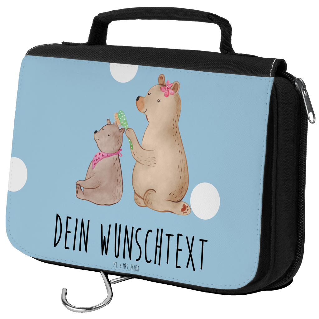 Personalisierter Kulturbeutel Bär mit Kind Personalisierter Kulturbeutel, Personalisierte Waschtasche, Personalisierte Kosmetiktasche, Damen, Herren, Personalisierte Aufbewahrungstasche, Personalisierte Schminktasche, Personalisierter Kosmetikbeutel, Personalisierter Organizer, Personalisierte Kulturtasche, Personalisierte Schminkutensil, Personalisierung, Wunschtext, Wunschname, Selbst bedrucken, Kulturbeutel mit Namen, Familie, Vatertag, Muttertag, Bruder, Schwester, Mama, Papa, Oma, Opa, Geschenk, Mutti, Mutter