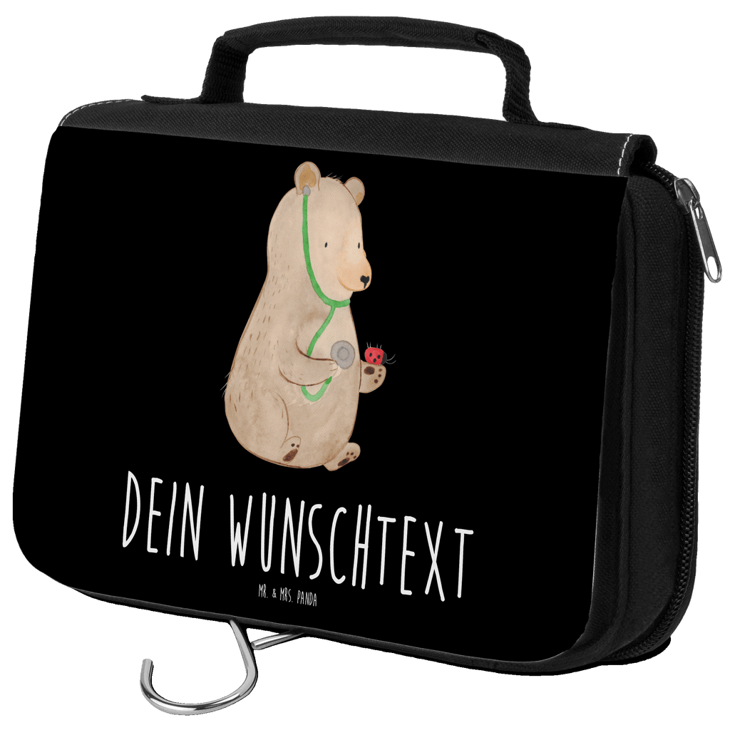 Personalisierter Kulturbeutel Bär Arzt Personalisierter Kulturbeutel, Personalisierte Waschtasche, Personalisierte Kosmetiktasche, Damen, Herren, Personalisierte Aufbewahrungstasche, Personalisierte Schminktasche, Personalisierter Kosmetikbeutel, Personalisierter Organizer, Personalisierte Kulturtasche, Personalisierte Schminkutensil, Personalisierung, Wunschtext, Wunschname, Selbst bedrucken, Kulturbeutel mit Namen, Bär, Teddy, Teddybär, Arzt, Ärztin, Doktor, Professor, Doktorin, Professorin