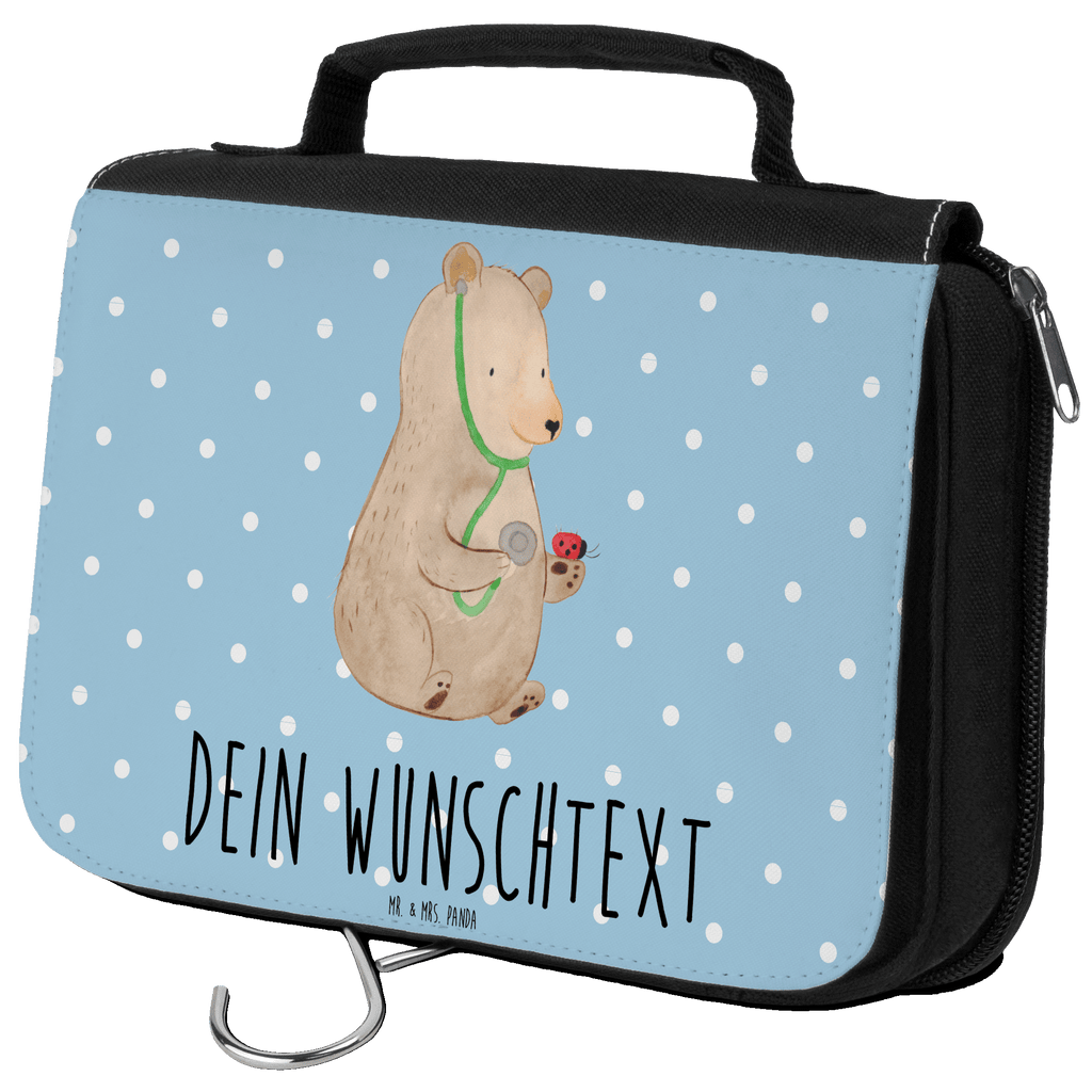 Personalisierter Kulturbeutel Bär Arzt Personalisierter Kulturbeutel, Personalisierte Waschtasche, Personalisierte Kosmetiktasche, Damen, Herren, Personalisierte Aufbewahrungstasche, Personalisierte Schminktasche, Personalisierter Kosmetikbeutel, Personalisierter Organizer, Personalisierte Kulturtasche, Personalisierte Schminkutensil, Personalisierung, Wunschtext, Wunschname, Selbst bedrucken, Kulturbeutel mit Namen, Bär, Teddy, Teddybär, Arzt, Ärztin, Doktor, Professor, Doktorin, Professorin