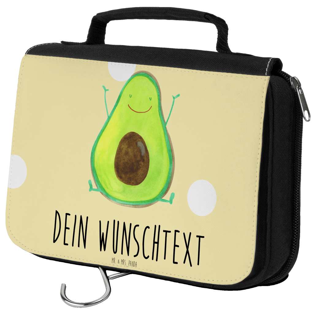 Personalisierter Kulturbeutel Avocado Happy Personalisierter Kulturbeutel, Personalisierte Waschtasche, Personalisierte Kosmetiktasche, Damen, Herren, Personalisierte Aufbewahrungstasche, Personalisierte Schminktasche, Personalisierter Kosmetikbeutel, Personalisierter Organizer, Personalisierte Kulturtasche, Personalisierte Schminkutensil, Personalisierung, Wunschtext, Wunschname, Selbst bedrucken, Kulturbeutel mit Namen, Avocado, Veggie, Vegan, Gesund, Chaos