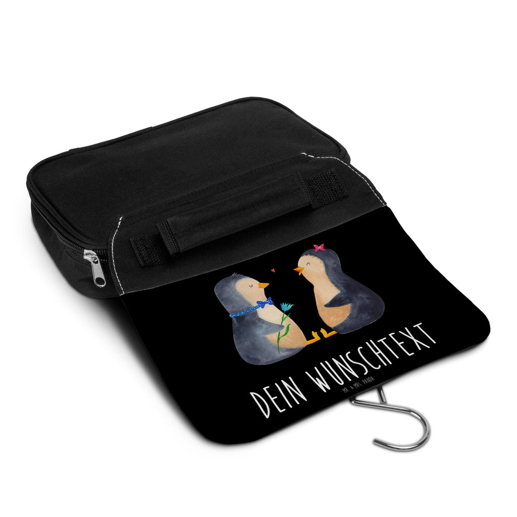 Personalisierter Kulturbeutel Pinguin Pärchen Personalisierter Kulturbeutel, Personalisierte Waschtasche, Personalisierte Kosmetiktasche, Damen, Herren, Personalisierte Aufbewahrungstasche, Personalisierte Schminktasche, Personalisierter Kosmetikbeutel, Personalisierter Organizer, Personalisierte Kulturtasche, Personalisierte Schminkutensil, Personalisierung, Wunschtext, Wunschname, Selbst bedrucken, Kulturbeutel mit Namen, Pinguin, Pinguine, Liebe, Liebespaar, Liebesbeweis, Liebesgeschenk, Verlobung, Jahrestag, Hochzeitstag, Hochzeit, Hochzeitsgeschenk, große Liebe, Traumpaar