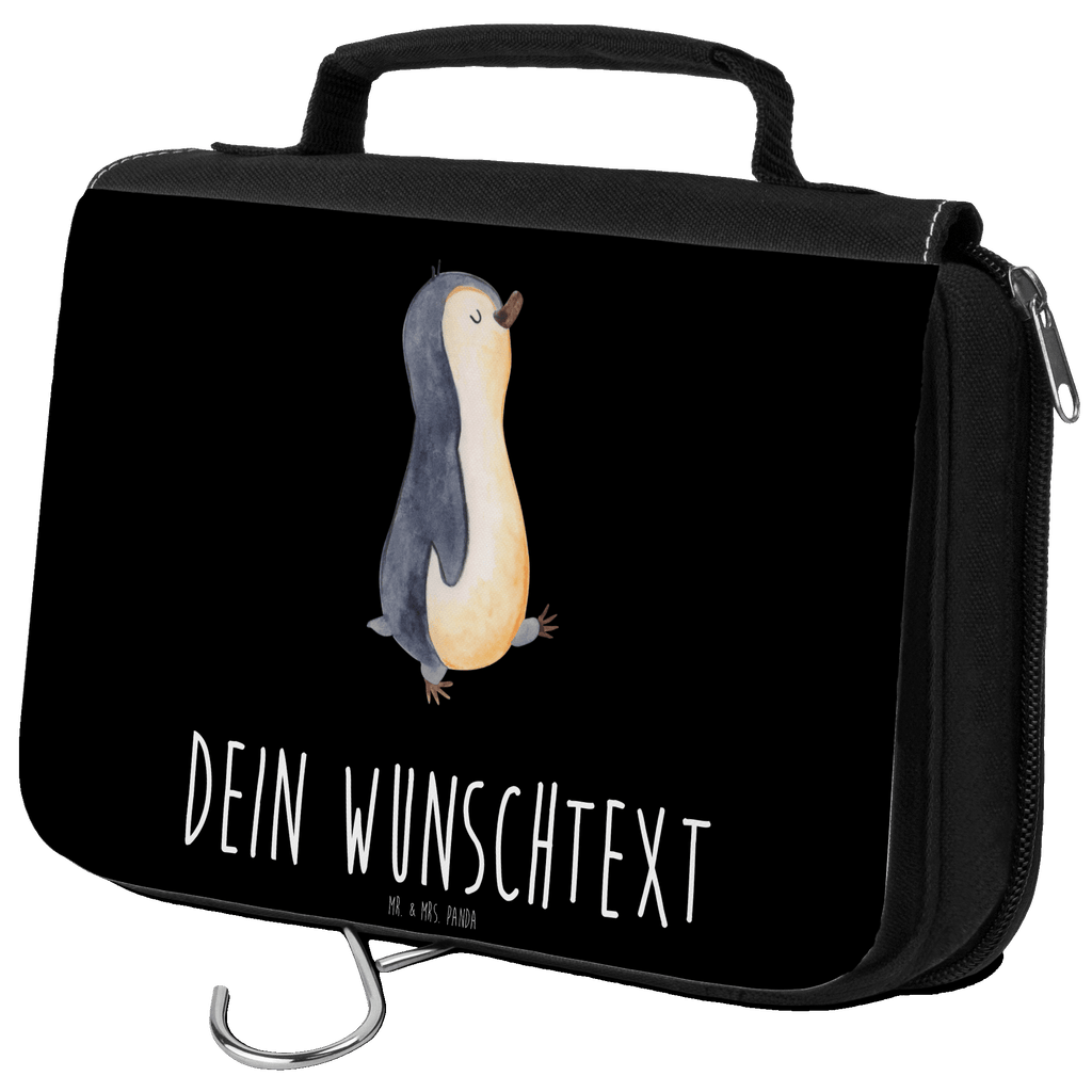 Personalisierter Kulturbeutel Pinguin marschierend Personalisierter Kulturbeutel, Personalisierte Waschtasche, Personalisierte Kosmetiktasche, Damen, Herren, Personalisierte Aufbewahrungstasche, Personalisierte Schminktasche, Personalisierter Kosmetikbeutel, Personalisierter Organizer, Personalisierte Kulturtasche, Personalisierte Schminkutensil, Personalisierung, Wunschtext, Wunschname, Selbst bedrucken, Kulturbeutel mit Namen, Pinguin, Pinguine, Frühaufsteher, Langschläfer, Bruder, Schwester, Familie