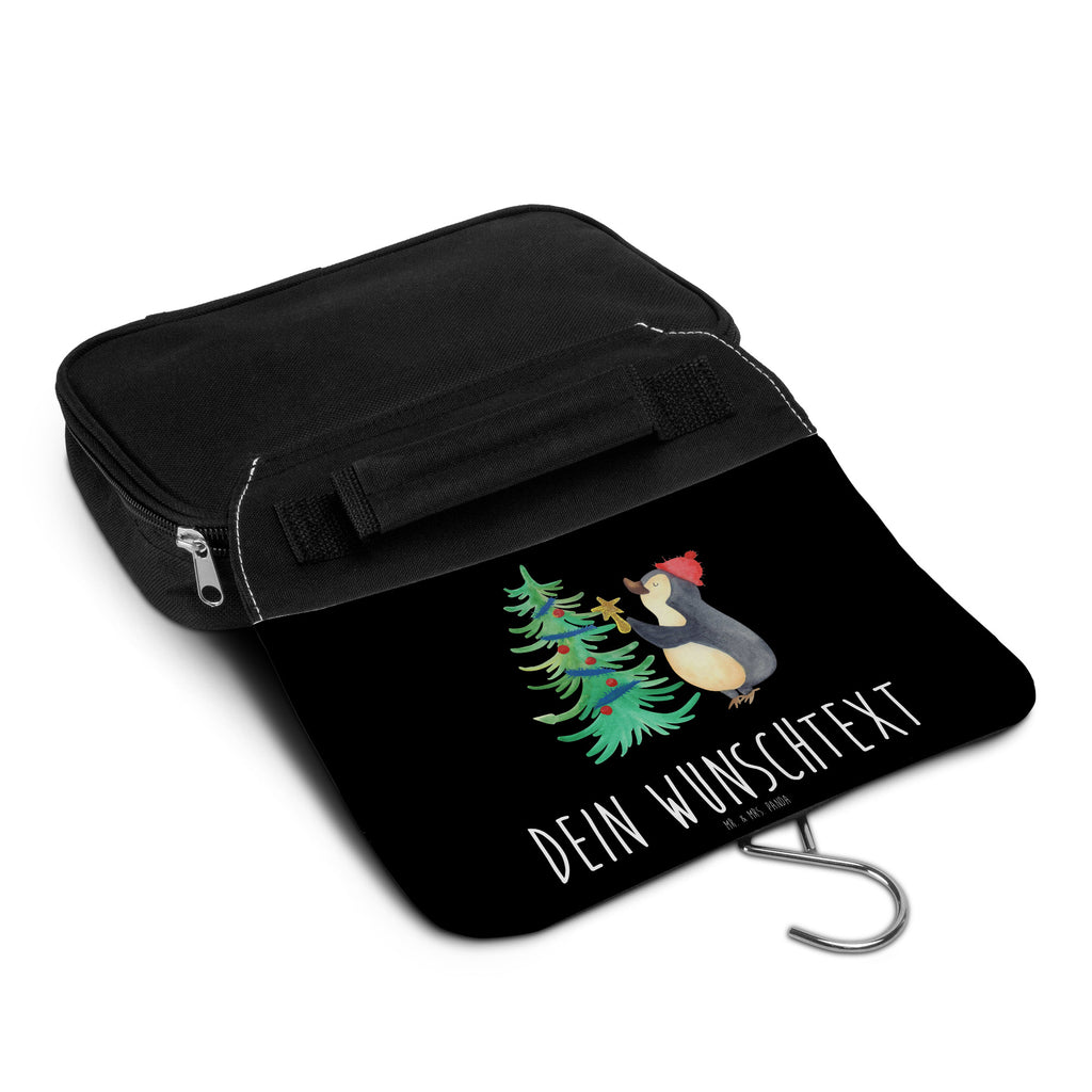 Personalisierter Kulturbeutel Pinguin Weihnachtsbaum Personalisierter Kulturbeutel, Personalisierte Waschtasche, Personalisierte Kosmetiktasche, Damen, Herren, Personalisierte Aufbewahrungstasche, Personalisierte Schminktasche, Personalisierter Kosmetikbeutel, Personalisierter Organizer, Personalisierte Kulturtasche, Personalisierte Schminkutensil, Personalisierung, Wunschtext, Wunschname, Selbst bedrucken, Kulturbeutel mit Namen, Winter, Weihnachten, Weihnachtsdeko, Nikolaus, Advent, Heiligabend, Wintermotiv, Pinguin