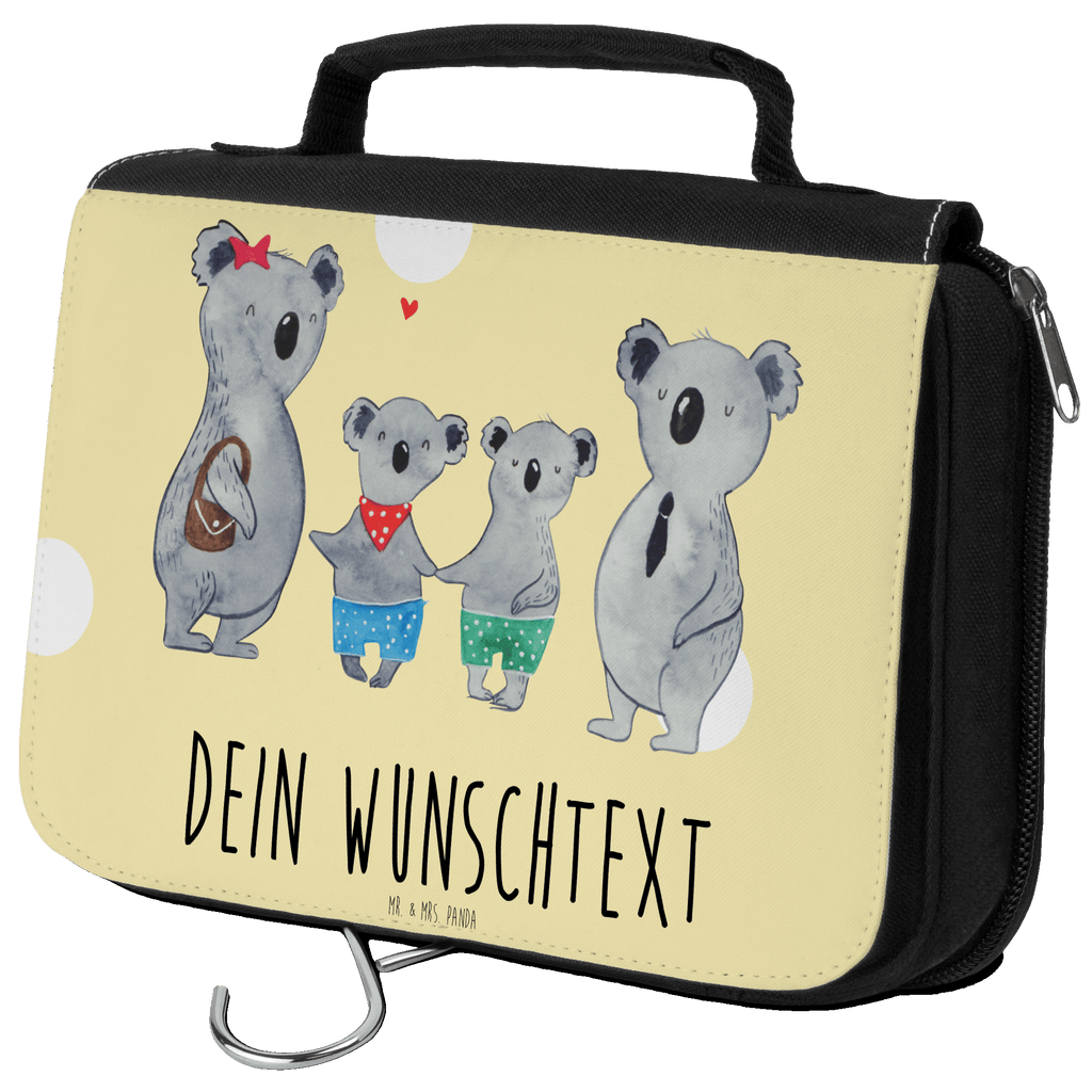 Personalisierter Kulturbeutel Koala Familie zwei Personalisierter Kulturbeutel, Personalisierte Waschtasche, Personalisierte Kosmetiktasche, Damen, Herren, Personalisierte Aufbewahrungstasche, Personalisierte Schminktasche, Personalisierter Kosmetikbeutel, Personalisierter Organizer, Personalisierte Kulturtasche, Personalisierte Schminkutensil, Personalisierung, Wunschtext, Wunschname, Selbst bedrucken, Kulturbeutel mit Namen, Familie, Vatertag, Muttertag, Bruder, Schwester, Mama, Papa, Oma, Opa, Koala, Koalabär, beste Familie, Familienzeit, Familienleben, Koalafamilie, Lieblingsfamilie