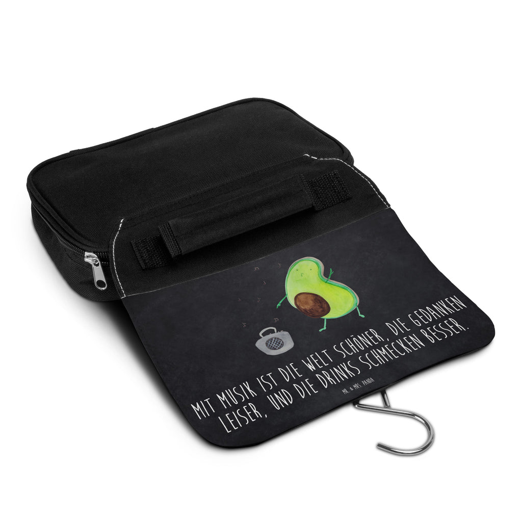 Kulturbeutel Avocado tanzt Kulturbeutel, Zum Aufhängen, Waschtasche, Kosmetiktasche, Damen, Herren, Aufbewahrungstasche, Schminktasche, Kosmetikbeutel, Organizer, Kulturtasche, Schminkutensil, Avocado, Veggie, Vegan, Gesund