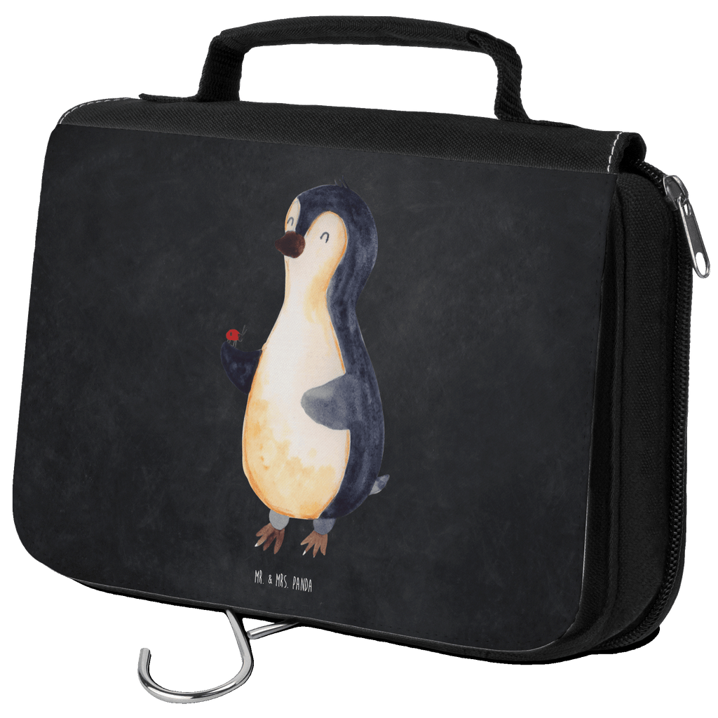 Kulturbeutel Pinguin Marienkäfer Kulturbeutel, Zum Aufhängen, Waschtasche, Kosmetiktasche, Damen, Herren, Aufbewahrungstasche, Schminktasche, Kosmetikbeutel, Organizer, Kulturtasche, Schminkutensil, Pinguin, Pinguine, Marienkäfer, Liebe, Wunder, Glück, Freude, Lebensfreude