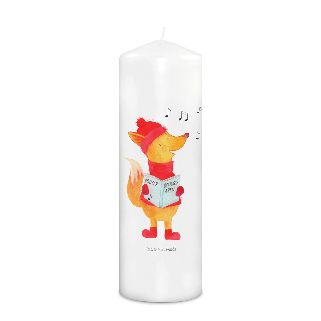 Kerze Fuchs Sänger Kerze, Taufkerze, Kommunionskerze, Geburtstagskerze, Geschenk Kerze, Taufgeschenk Kerze, Kerze mit Druck, Besondere Kerze, Geschenkidee Kerze, Kerze für Kommunion, Geburtstag Kerze, Kommunion Kerze, Winter, Weihnachten, Weihnachtsdeko, Nikolaus, Advent, Heiligabend, Wintermotiv, Fuchs, Füchse, Sänger, Geschenk Sänger, Singen, Weihnachtslieder