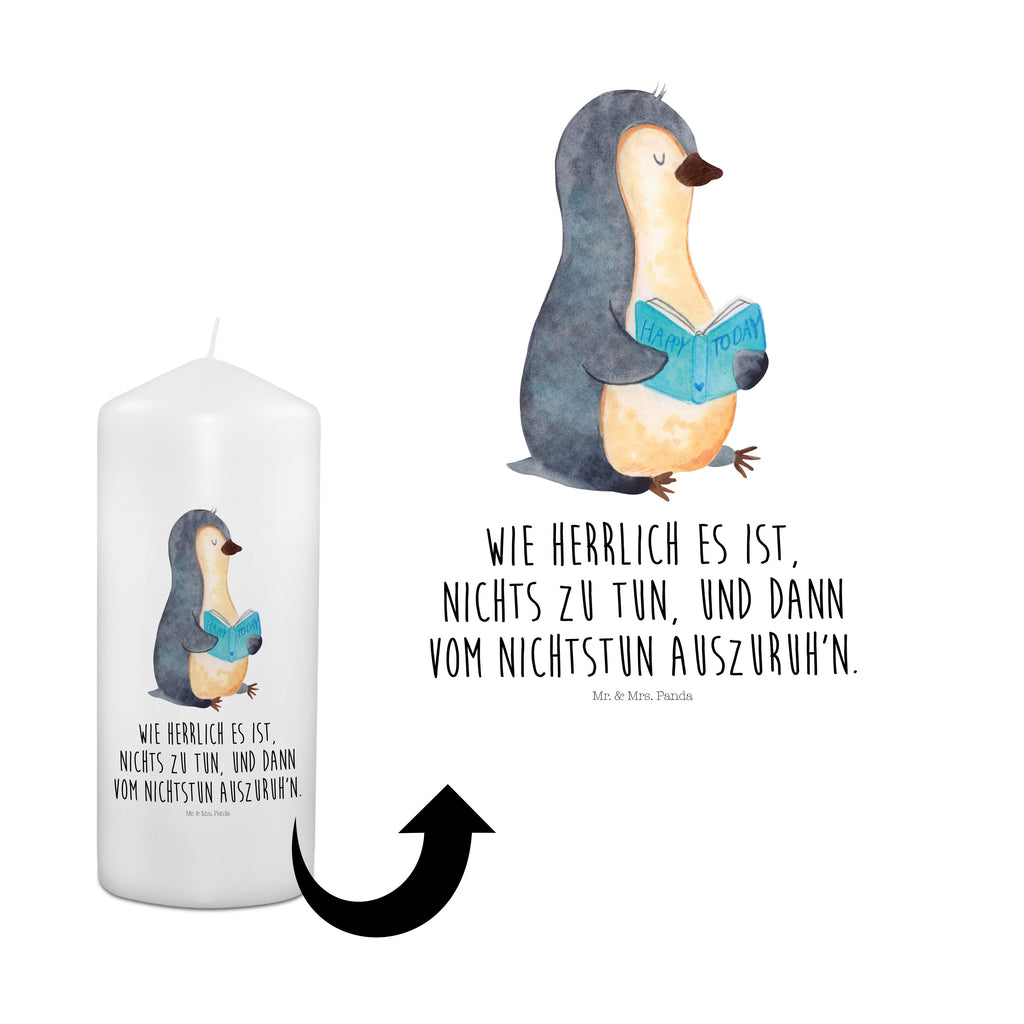 Kerze Pinguin Buch Kerze, Taufkerze, Kommunionskerze, Geburtstagskerze, Geschenk Kerze, Taufgeschenk Kerze, Kerze mit Druck, Besondere Kerze, Geschenkidee Kerze, Kerze für Kommunion, Geburtstag Kerze, Kommunion Kerze, Pinguin, Pinguine, Buch, Lesen, Bücherwurm, Nichtstun, Faulenzen, Ferien, Urlaub, Freizeit