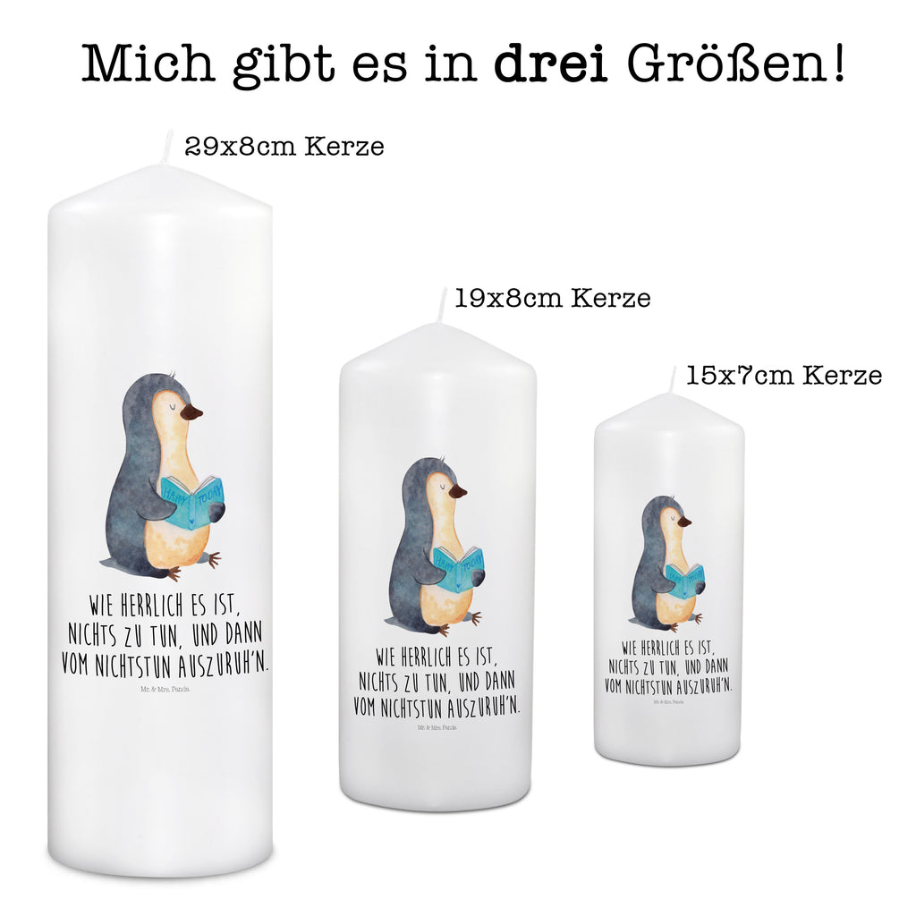 Kerze Pinguin Buch Kerze, Taufkerze, Kommunionskerze, Geburtstagskerze, Geschenk Kerze, Taufgeschenk Kerze, Kerze mit Druck, Besondere Kerze, Geschenkidee Kerze, Kerze für Kommunion, Geburtstag Kerze, Kommunion Kerze, Pinguin, Pinguine, Buch, Lesen, Bücherwurm, Nichtstun, Faulenzen, Ferien, Urlaub, Freizeit