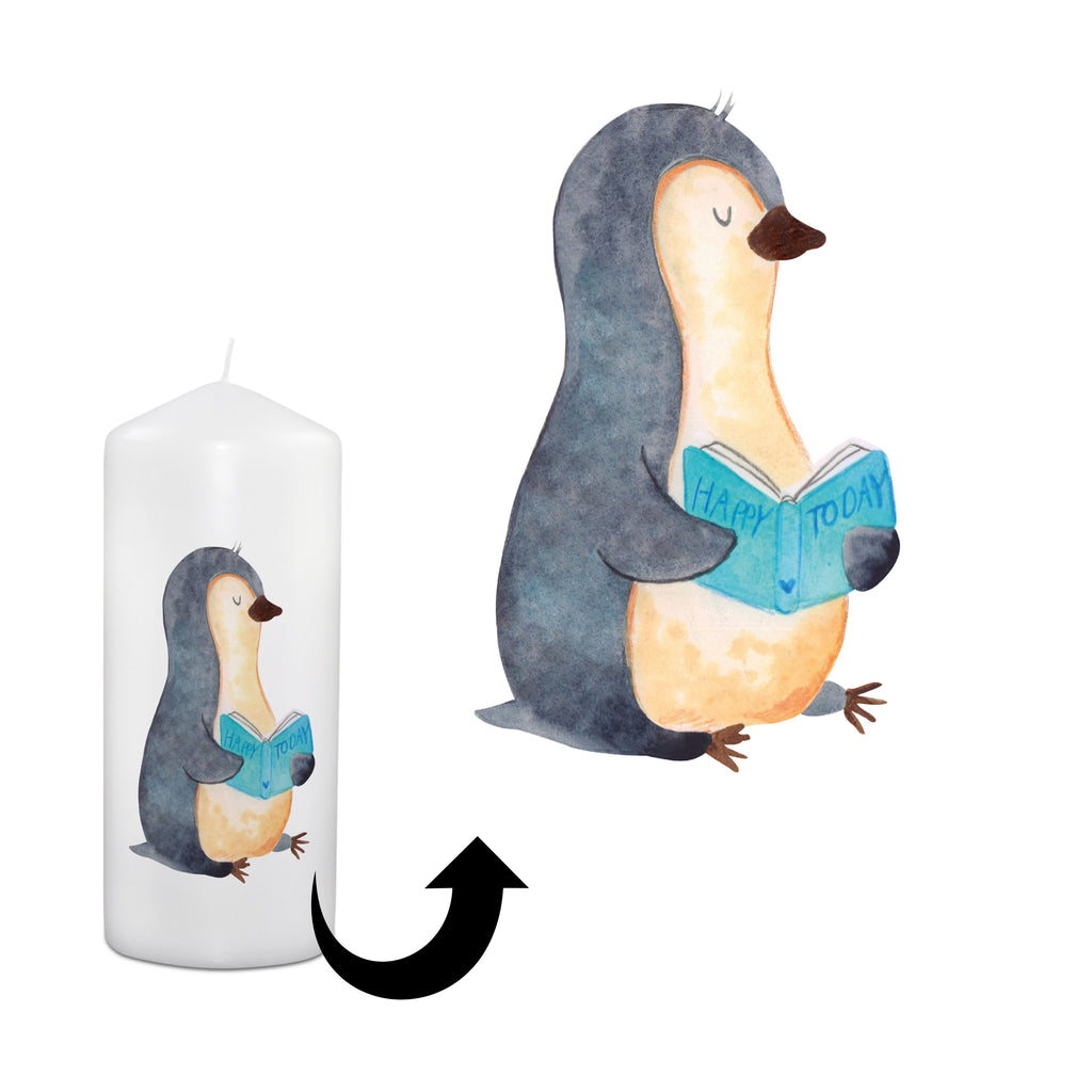 Kerze Pinguin Buch Kerze, Taufkerze, Kommunionskerze, Geburtstagskerze, Geschenk Kerze, Taufgeschenk Kerze, Kerze mit Druck, Besondere Kerze, Geschenkidee Kerze, Kerze für Kommunion, Geburtstag Kerze, Kommunion Kerze, Pinguin, Pinguine, Buch, Lesen, Bücherwurm, Nichtstun, Faulenzen, Ferien, Urlaub, Freizeit