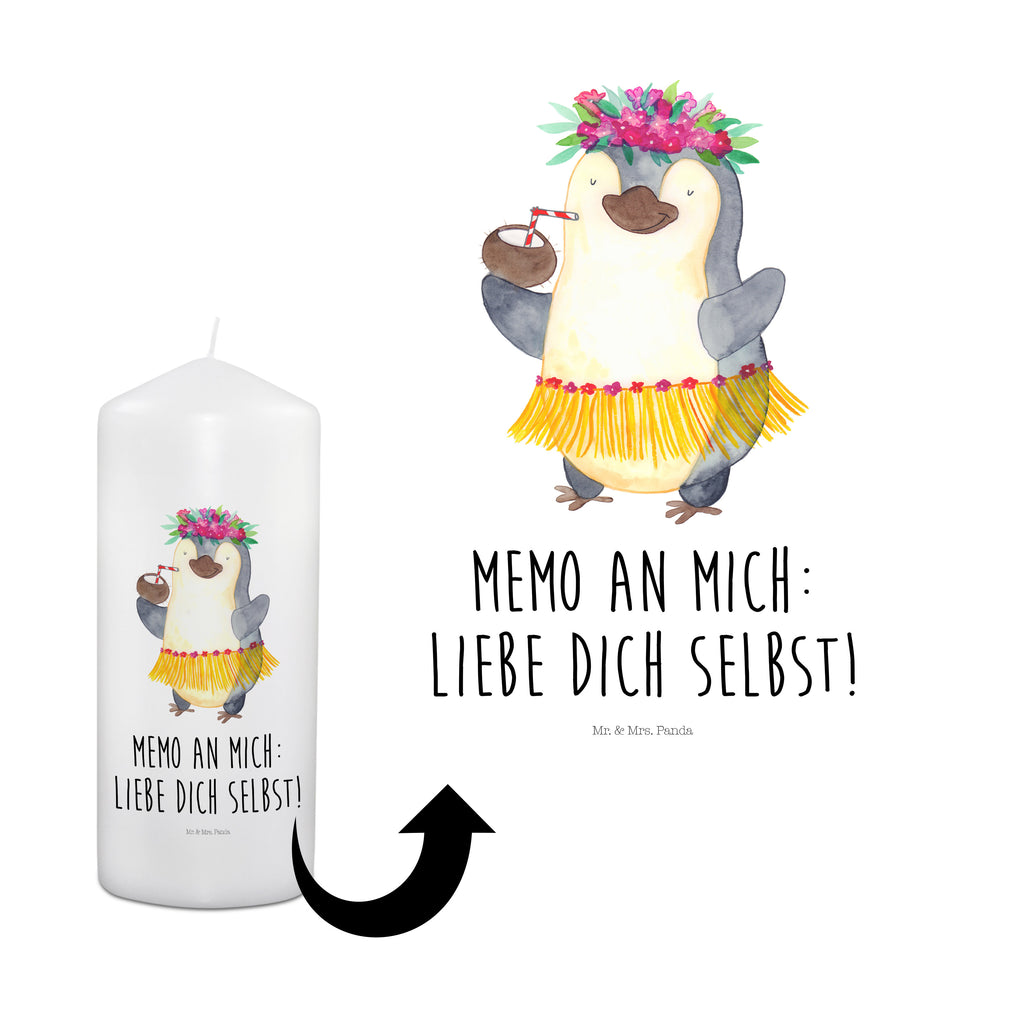 Kerze Pinguin Kokosnuss Kerze, Taufkerze, Kommunionskerze, Geburtstagskerze, Geschenk Kerze, Taufgeschenk Kerze, Kerze mit Druck, Besondere Kerze, Geschenkidee Kerze, Kerze für Kommunion, Geburtstag Kerze, Kommunion Kerze, Pinguin, Aloha, Hawaii, Urlaub, Kokosnuss, Pinguine