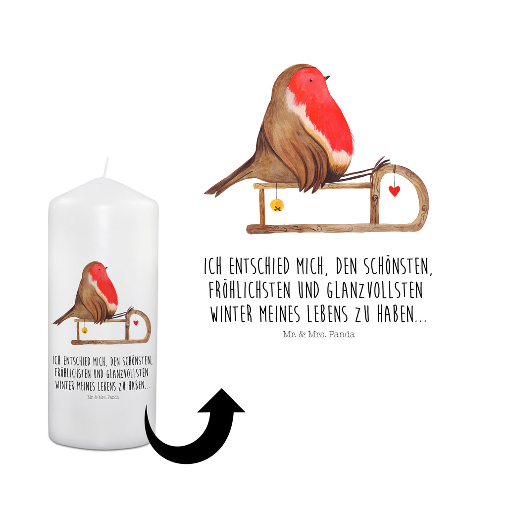 Kerze Rotkehlchen Schlitten Kerze, Taufkerze, Kommunionskerze, Geburtstagskerze, Geschenk Kerze, Taufgeschenk Kerze, Kerze mit Druck, Besondere Kerze, Geschenkidee Kerze, Kerze für Kommunion, Geburtstag Kerze, Kommunion Kerze, Winter, Weihnachten, Weihnachtsdeko, Nikolaus, Advent, Heiligabend, Wintermotiv, Schlitten, Vogel