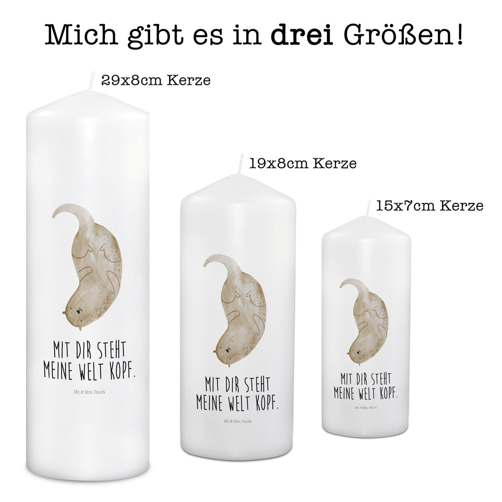 Kerze Otter kopfüber Kerze, Taufkerze, Kommunionskerze, Geburtstagskerze, Geschenk Kerze, Taufgeschenk Kerze, Kerze mit Druck, Besondere Kerze, Geschenkidee Kerze, Kerze für Kommunion, Geburtstag Kerze, Kommunion Kerze, Otter, Fischotter, Seeotter, Otter Seeotter See Otter