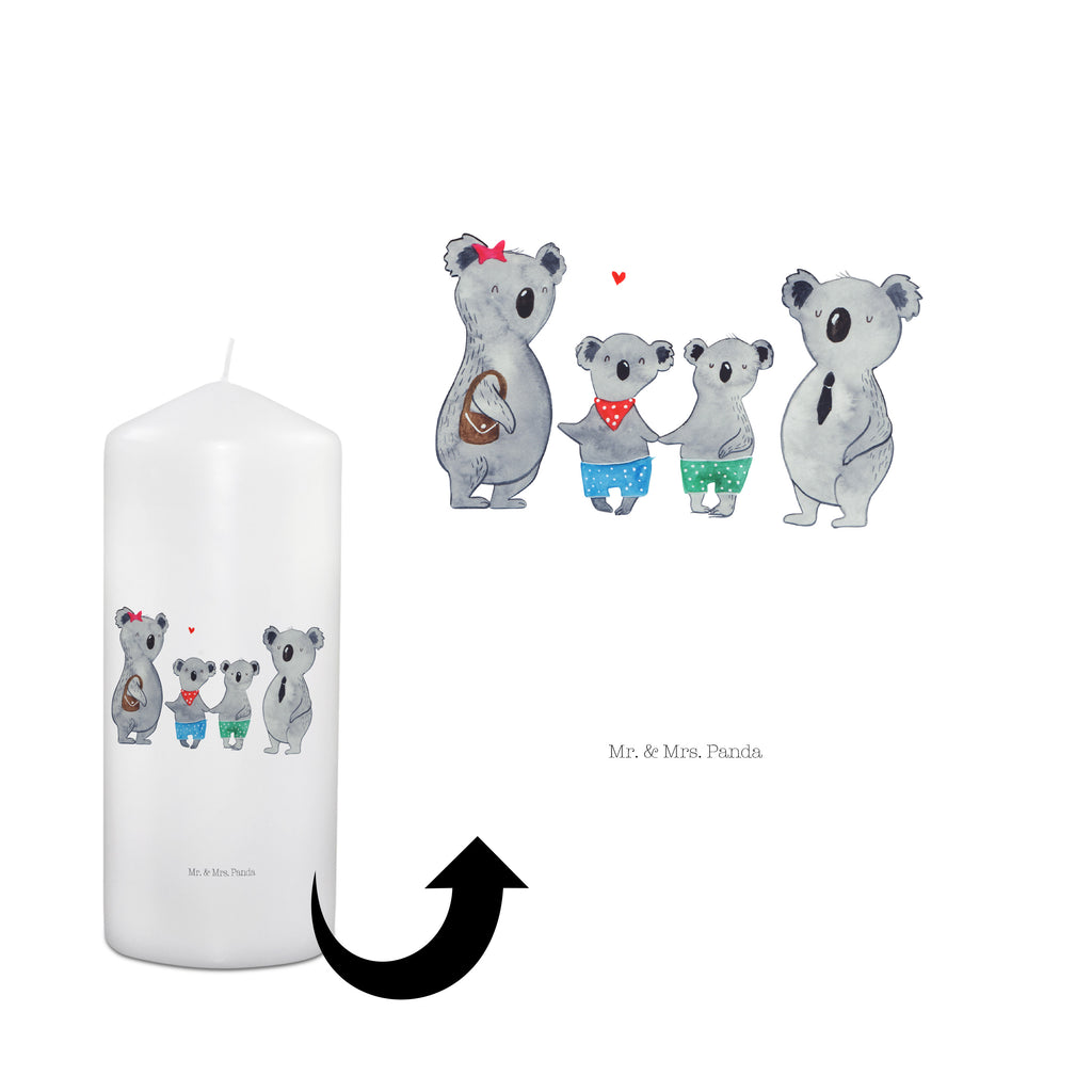 Kerze Koala Familie zwei Kerze, Taufkerze, Kommunionskerze, Geburtstagskerze, Geschenk Kerze, Taufgeschenk Kerze, Kerze mit Druck, Besondere Kerze, Geschenkidee Kerze, Kerze für Kommunion, Geburtstag Kerze, Kommunion Kerze, Familie, Vatertag, Muttertag, Bruder, Schwester, Mama, Papa, Oma, Opa, Koala, Koalabär, beste Familie, Familienzeit, Familienleben, Koalafamilie, Lieblingsfamilie