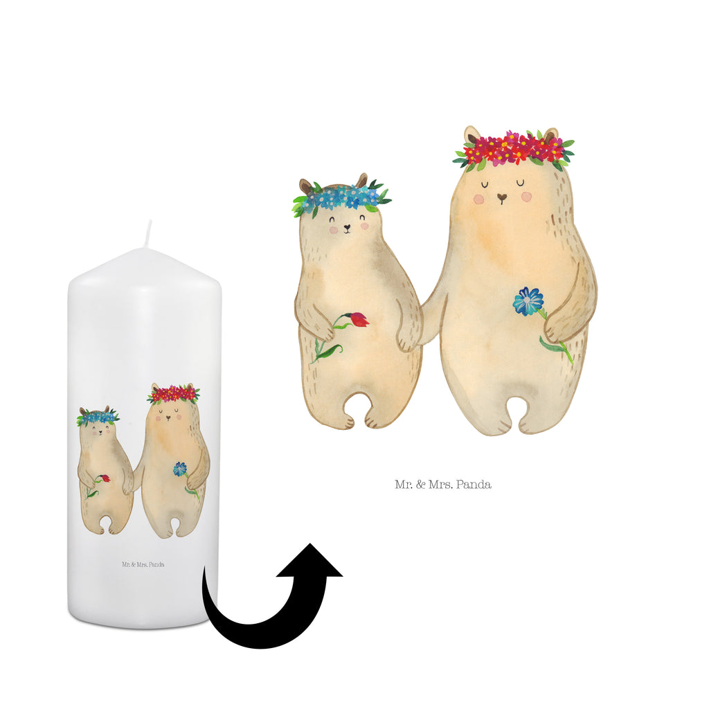 Kerze Bären mit Blumenkranz Kerze, Taufkerze, Kommunionskerze, Geburtstagskerze, Geschenk Kerze, Taufgeschenk Kerze, Kerze mit Druck, Besondere Kerze, Geschenkidee Kerze, Kerze für Kommunion, Geburtstag Kerze, Kommunion Kerze, Familie, Vatertag, Muttertag, Bruder, Schwester, Mama, Papa, Oma, Opa, Bär, Bären, Mutter, Mutti, Mami, Lieblingsmensch, Lieblingsmama, beste Mutter, weltbeste Mama, Geschenk Mama. Muttertag, Tochter, Kind, Kinder, Töchter, Family, Vorbild