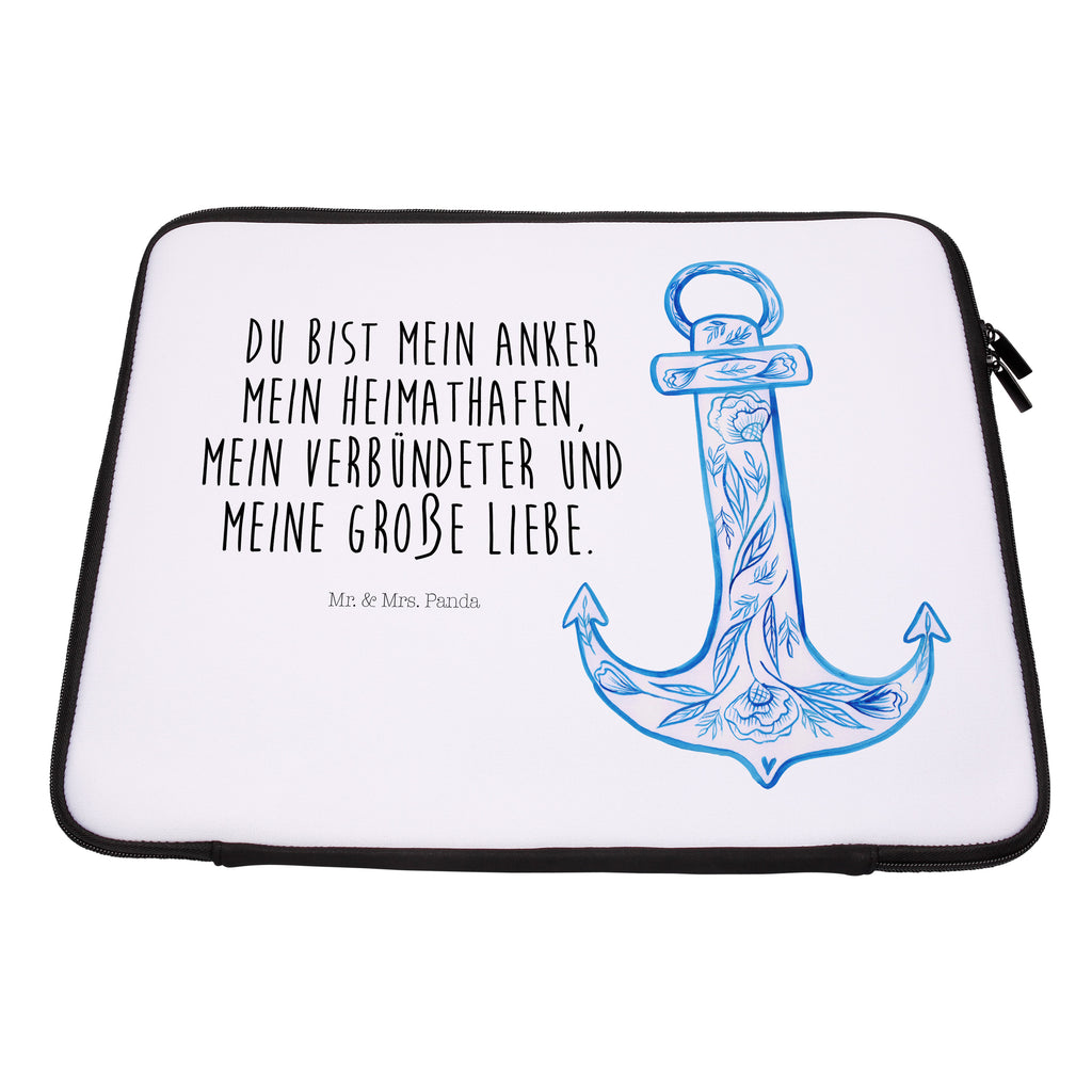 33 x 42 Notebook Tasche Anker Blau Notebook Tasche, Laptop, Computertasche, Tasche, Schutzhülle, Tiermotive, Gute Laune, lustige Sprüche, Tiere