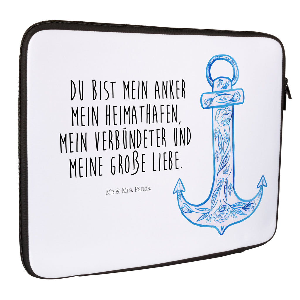 33 x 42 Notebook Tasche Anker Blau Notebook Tasche, Laptop, Computertasche, Tasche, Schutzhülle, Tiermotive, Gute Laune, lustige Sprüche, Tiere