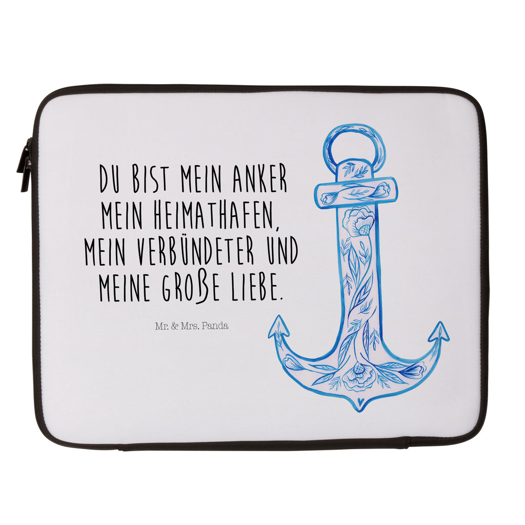33 x 42 Notebook Tasche Anker Blau Notebook Tasche, Laptop, Computertasche, Tasche, Schutzhülle, Tiermotive, Gute Laune, lustige Sprüche, Tiere