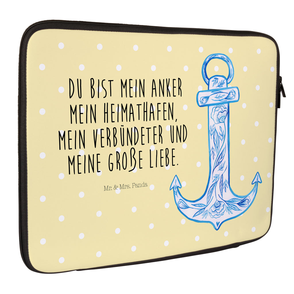 33 x 42 Notebook Tasche Anker Blau Notebook Tasche, Laptop, Computertasche, Tasche, Schutzhülle, Tiermotive, Gute Laune, lustige Sprüche, Tiere