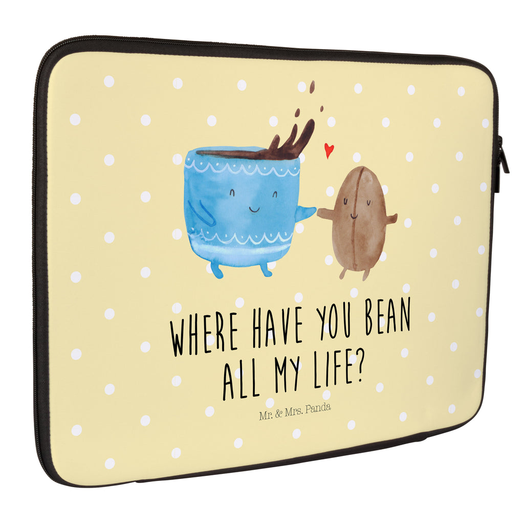 33 x 42 Notebook Tasche Kaffee Bohne Notebook Tasche, Laptop, Computertasche, Tasche, Schutzhülle, süße Tiermotive, gute Laune, lustige Sprüche, Tiere, Kaffee, Kaffeebohne, Genuss, Zufriedenheit, Glück