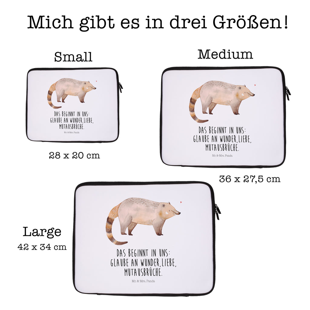 33 x 42 Notebook Tasche Nasenbär Notebook Tasche, Laptop, Computertasche, Tasche, Schutzhülle, Tiermotive, Gute Laune, lustige Sprüche, Tiere, Nasenbär, Nasenbären, Rüsselbär, Bär