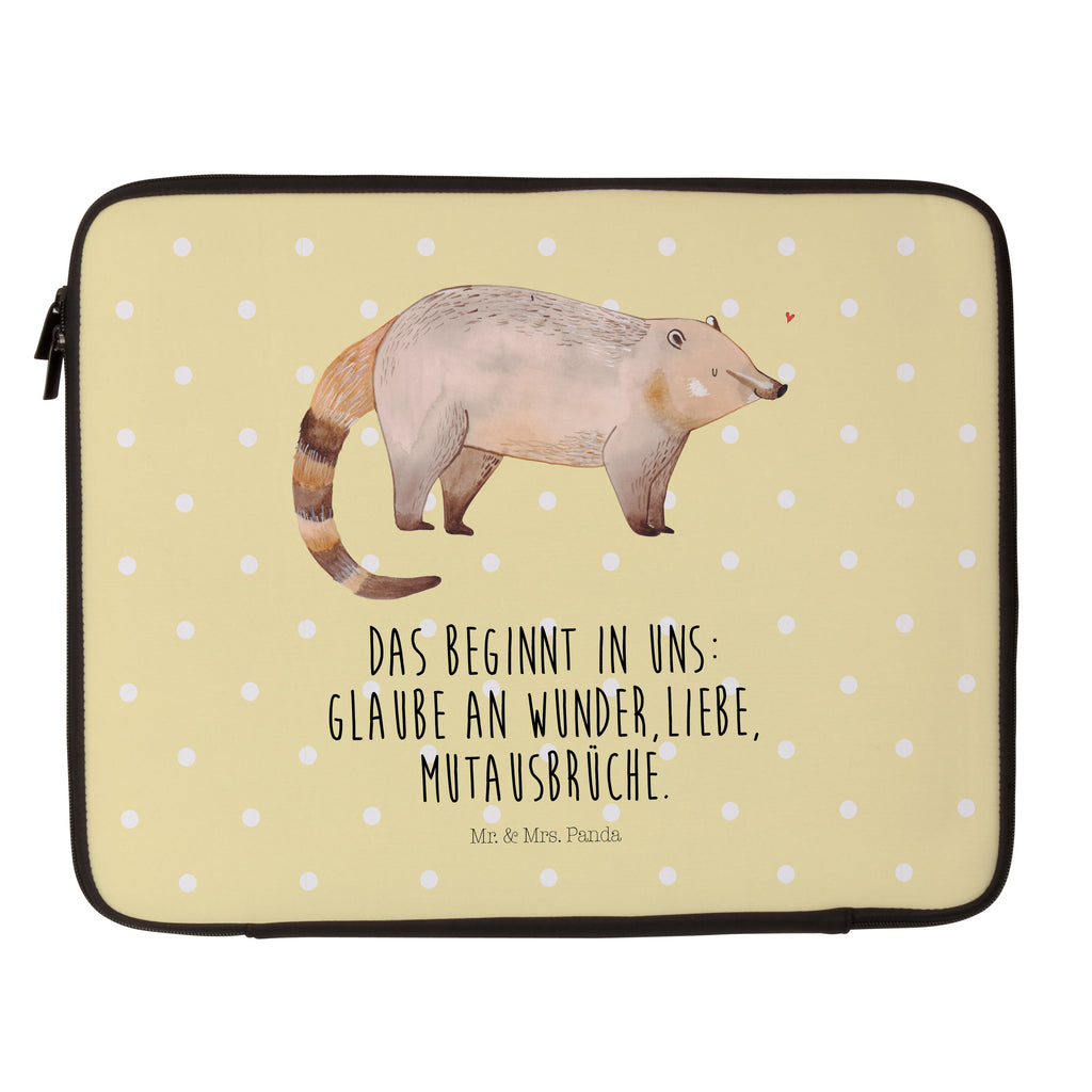 33 x 42 Notebook Tasche Nasenbär Notebook Tasche, Laptop, Computertasche, Tasche, Schutzhülle, Tiermotive, Gute Laune, lustige Sprüche, Tiere, Nasenbär, Nasenbären, Rüsselbär, Bär