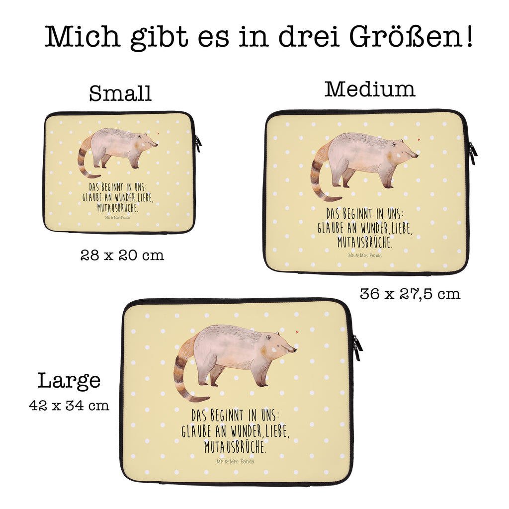 33 x 42 Notebook Tasche Nasenbär Notebook Tasche, Laptop, Computertasche, Tasche, Schutzhülle, Tiermotive, Gute Laune, lustige Sprüche, Tiere, Nasenbär, Nasenbären, Rüsselbär, Bär