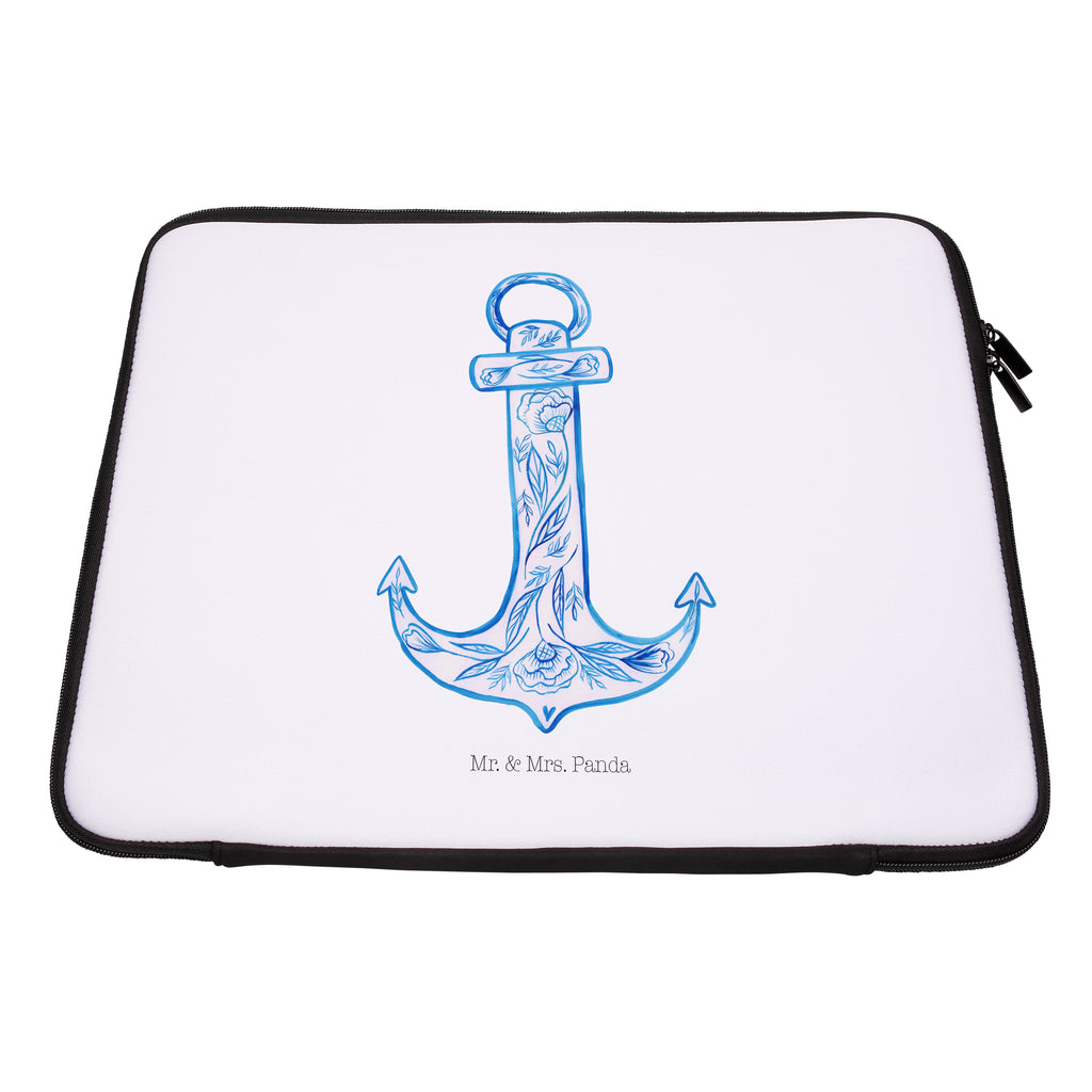 33 x 42 Notebook Tasche Anker Blau Notebook Tasche, Laptop, Computertasche, Tasche, Schutzhülle, Tiermotive, Gute Laune, lustige Sprüche, Tiere