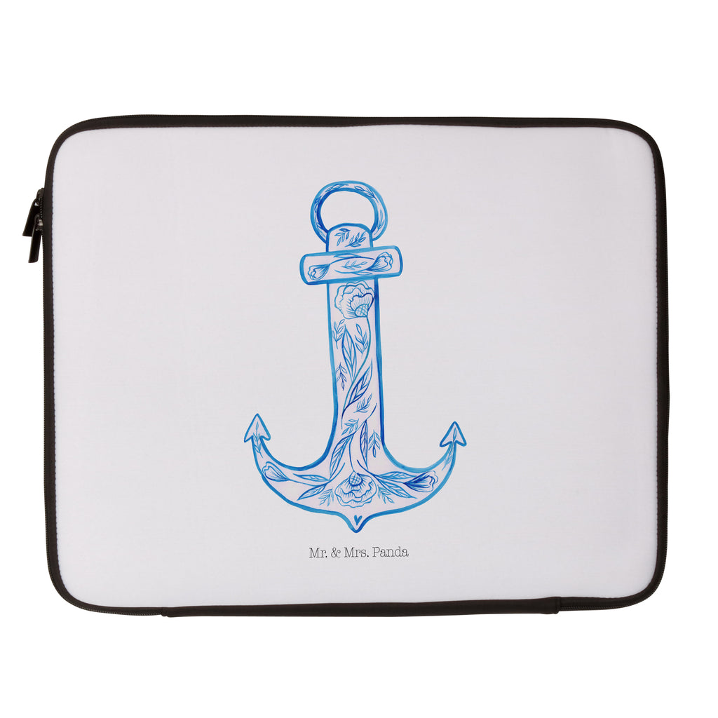 33 x 42 Notebook Tasche Anker Blau Notebook Tasche, Laptop, Computertasche, Tasche, Schutzhülle, Tiermotive, Gute Laune, lustige Sprüche, Tiere