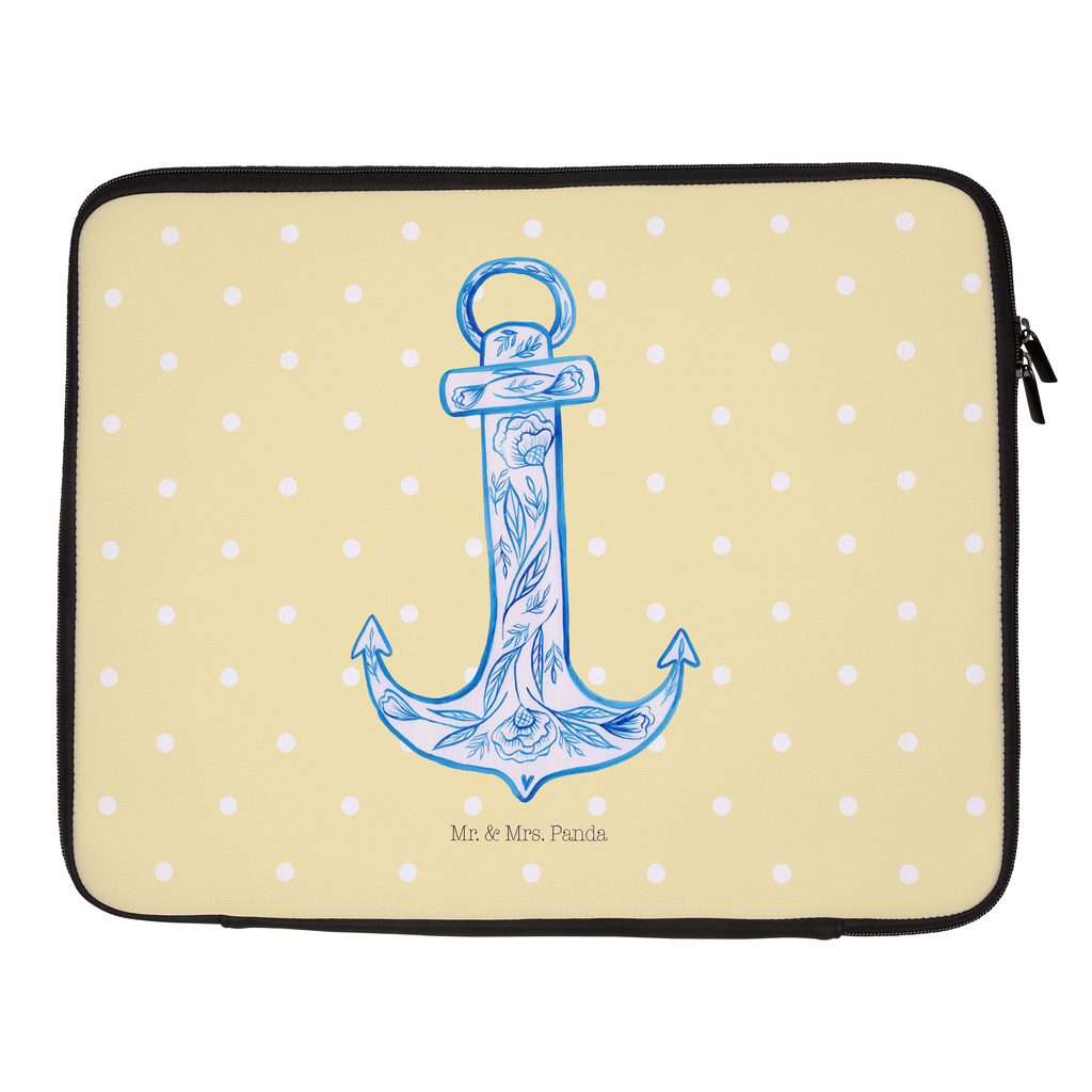 33 x 42 Notebook Tasche Anker Blau Notebook Tasche, Laptop, Computertasche, Tasche, Schutzhülle, Tiermotive, Gute Laune, lustige Sprüche, Tiere