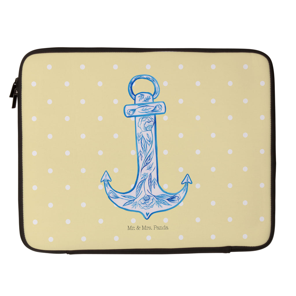 33 x 42 Notebook Tasche Anker Blau Notebook Tasche, Laptop, Computertasche, Tasche, Schutzhülle, Tiermotive, Gute Laune, lustige Sprüche, Tiere