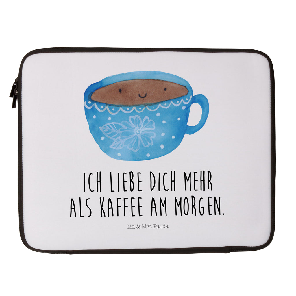 33 x 42 Notebook Tasche Kaffee Tasse Notebook Tasche, Laptop, Computertasche, Tasche, Schutzhülle, Tiermotive, Gute Laune, lustige Sprüche, Tiere, Kaffee, Tasse, Liebe, Geschmack, Genuss, Glücklich