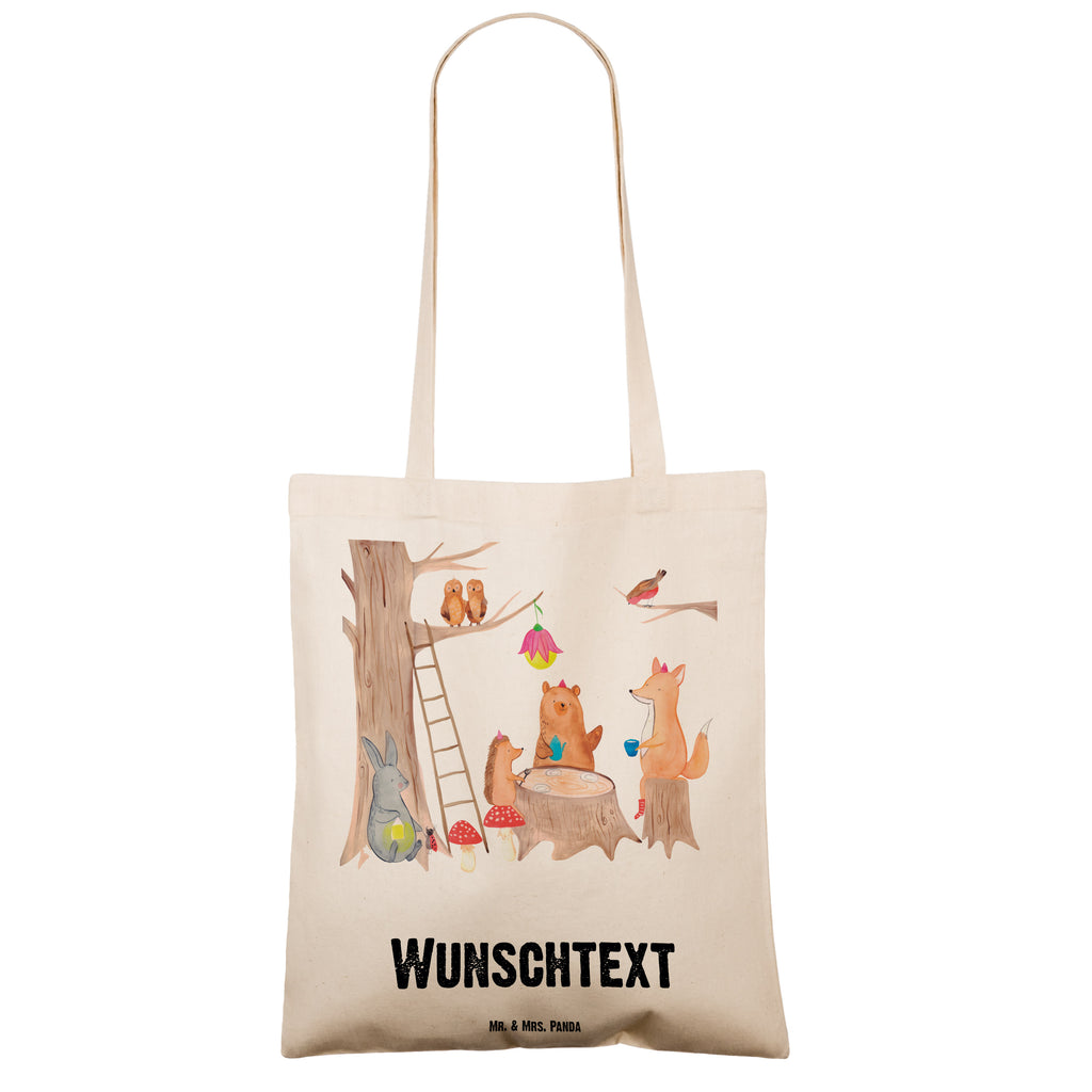Personalisierte Tragetasche Waldtiere Picknick Personalisierte Beuteltasche, Personalisierter Beutel, Personalisierte Einkaufstasche, Personalisierter Jutebeutel, Personalisierter Stoffbeutel, Tragetasche mit Namen, Einkaufstasche mit Namen, Stoffbeutel mit Namen, Personalisierte Tasche, Personalisierte Jutetasche, Personalisierte Kindergartentasche, süße Tiermotive, gute Laune, lustige Sprüche, Tiere, Waldtiere, Picknick, Wald, Fuchs, Hase, Igel, Maus, Eichhörnchen