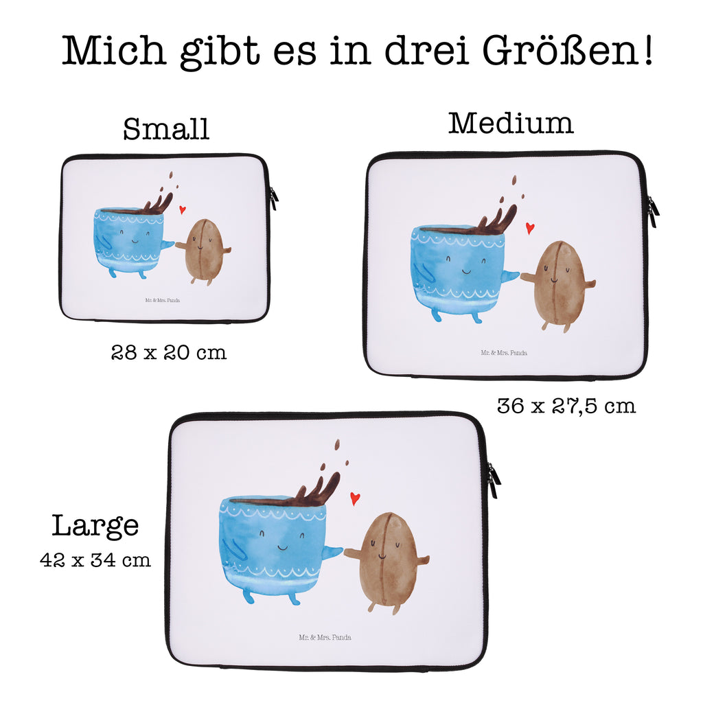 33 x 42 Notebook Tasche Kaffee Bohne Notebook Tasche, Laptop, Computertasche, Tasche, Schutzhülle, süße Tiermotive, gute Laune, lustige Sprüche, Tiere, Kaffee, Kaffeebohne, Genuss, Zufriedenheit, Glück