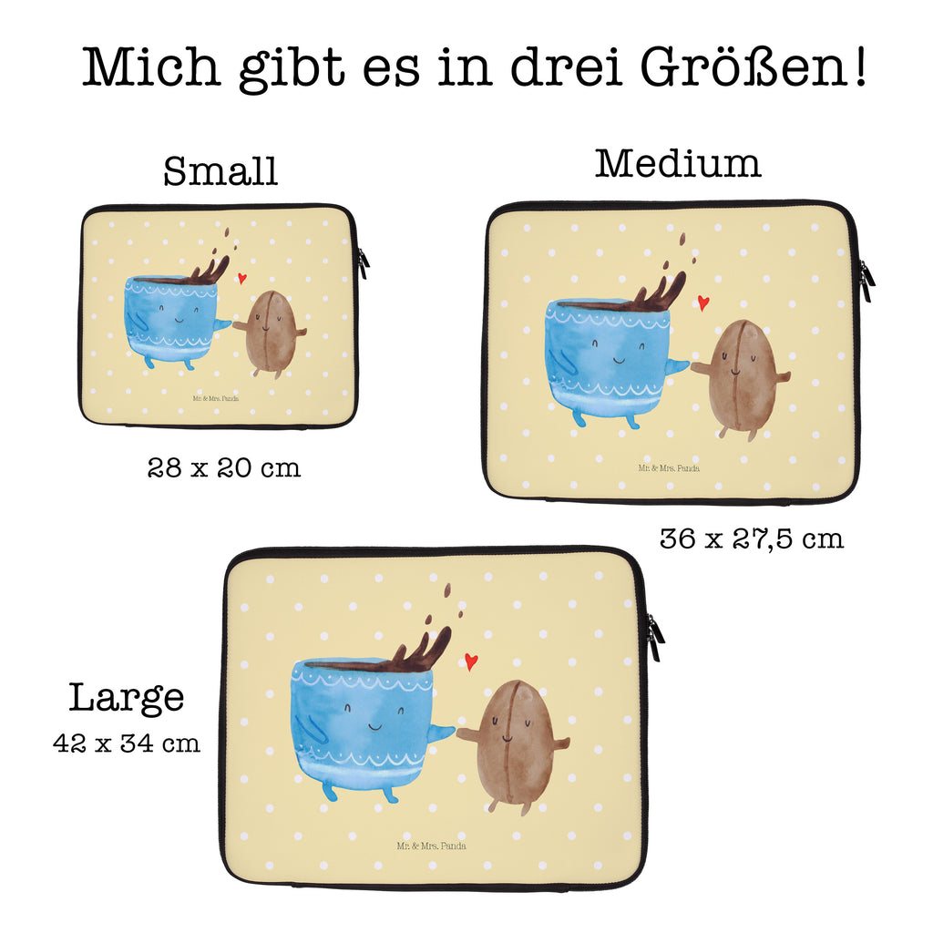 33 x 42 Notebook Tasche Kaffee Bohne Notebook Tasche, Laptop, Computertasche, Tasche, Schutzhülle, süße Tiermotive, gute Laune, lustige Sprüche, Tiere, Kaffee, Kaffeebohne, Genuss, Zufriedenheit, Glück