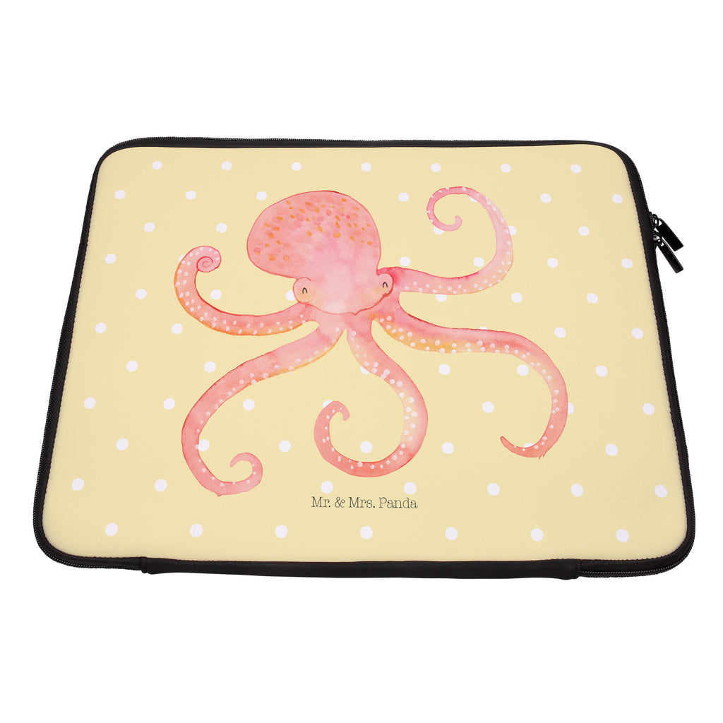 33 x 42 Notebook Tasche Tintenfisch Notebook Tasche, Laptop, Computertasche, Tasche, Schutzhülle, Tiermotive, Gute Laune, lustige Sprüche, Tiere, Meer, Meerestier, Krake, Tintenfisch, Arme, Wasser, Ozean