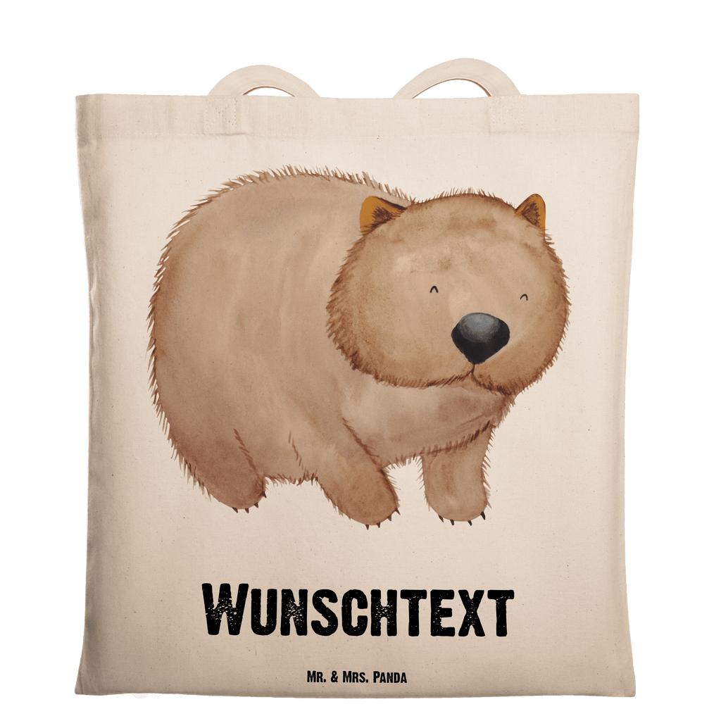 Personalisierte Tragetasche Wombat Personalisierte Beuteltasche, Personalisierter Beutel, Personalisierte Einkaufstasche, Personalisierter Jutebeutel, Personalisierter Stoffbeutel, Tragetasche mit Namen, Einkaufstasche mit Namen, Stoffbeutel mit Namen, Personalisierte Tasche, Personalisierte Jutetasche, Personalisierte Kindergartentasche, süße Tiermotive, gute Laune, lustige Sprüche, Tiere, Wombat, Das Leben ist schön, Motivation, Spruch, Australien